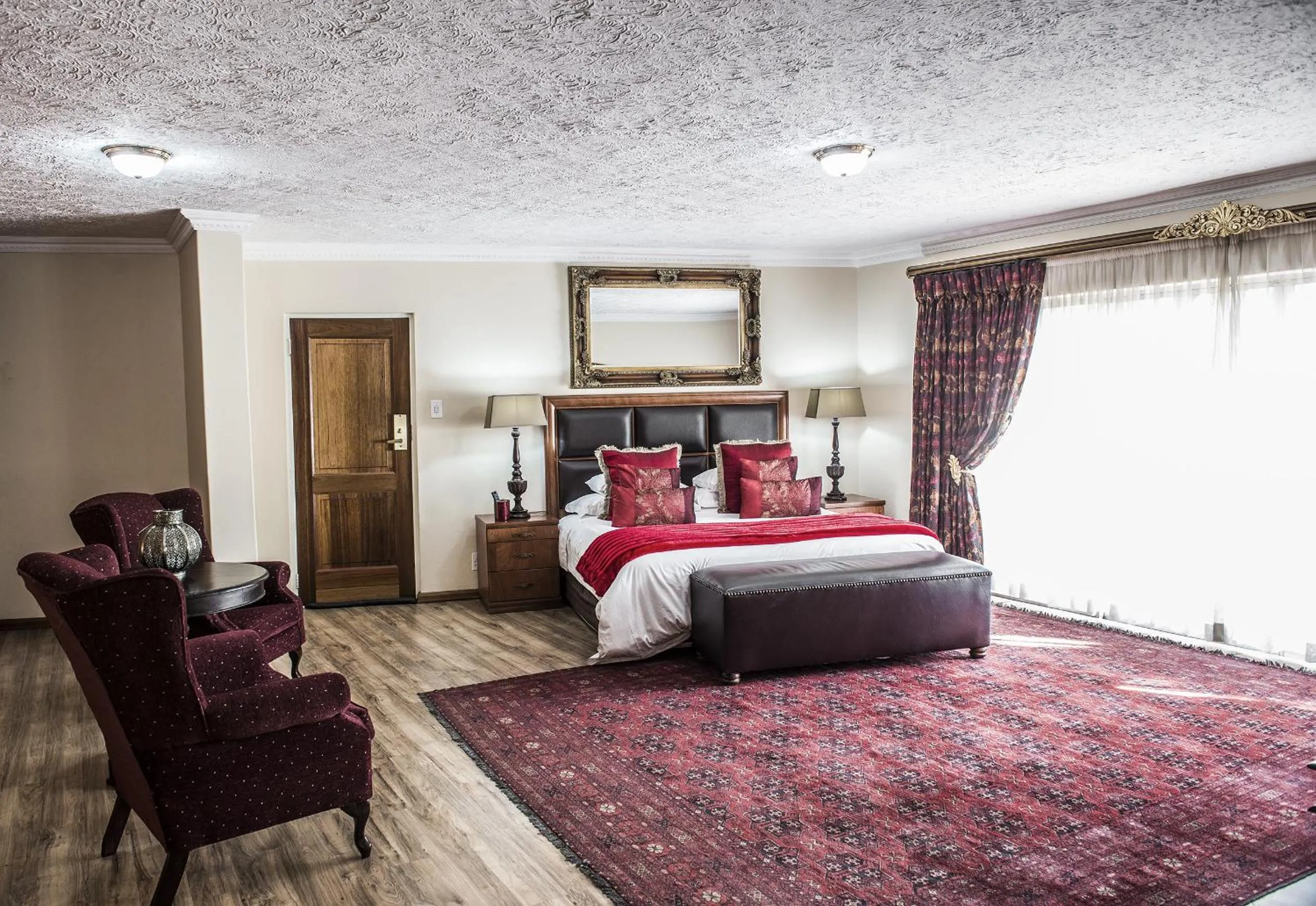 Bed in Sunward Park Guest House & Conference Center