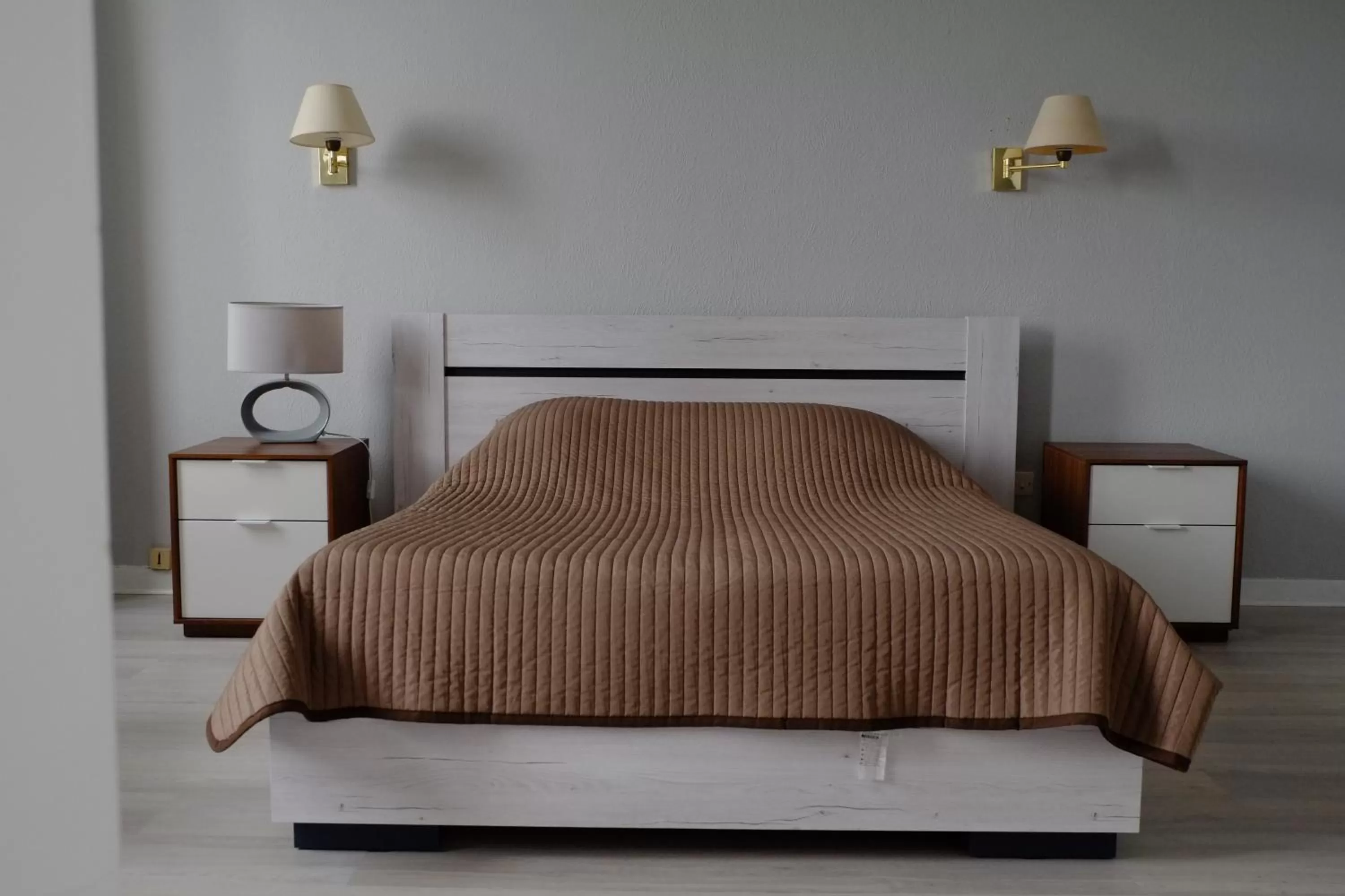 Bed in Mei Hôtel-Restaurant