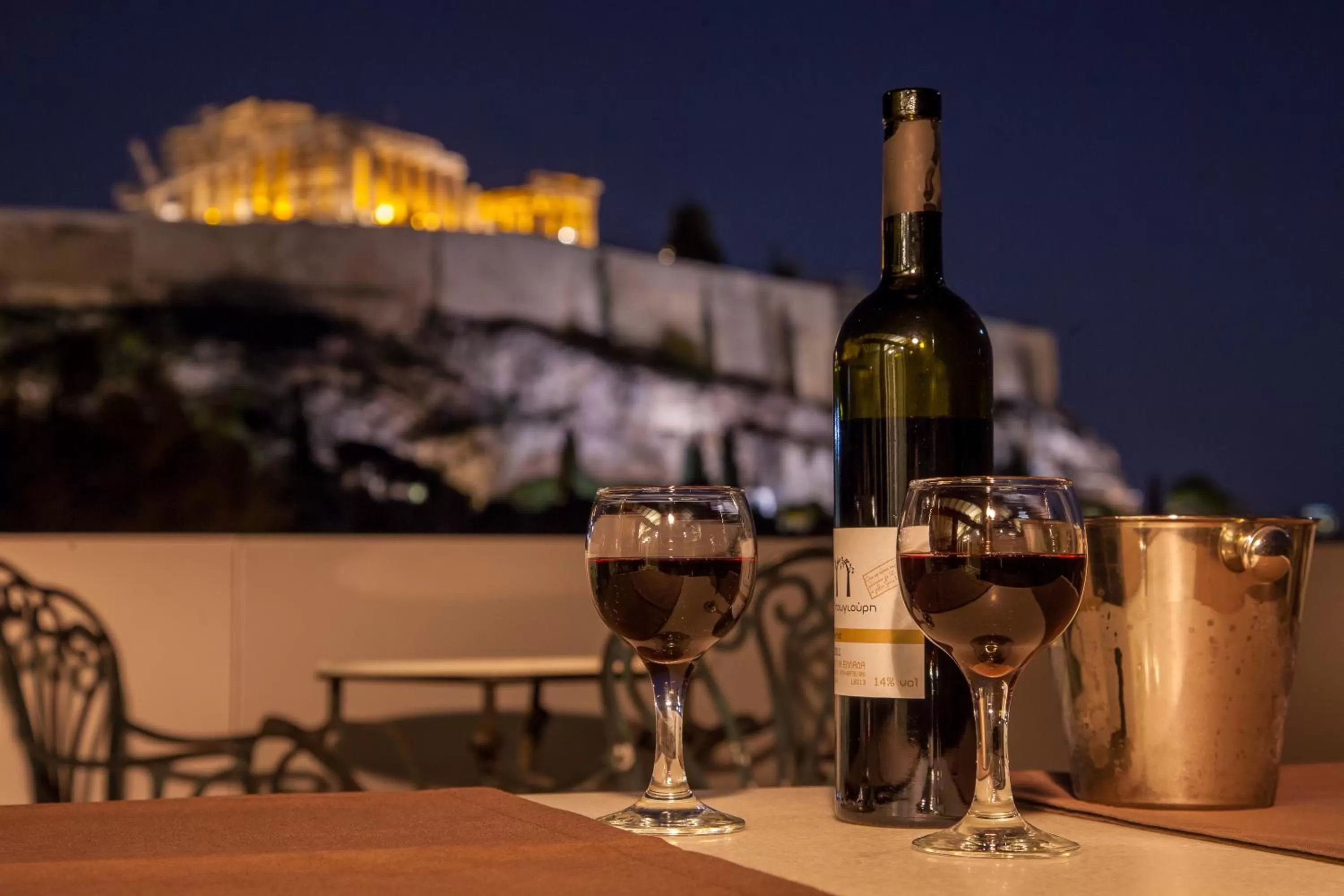 Decorative detail in Acropolis View Hotel