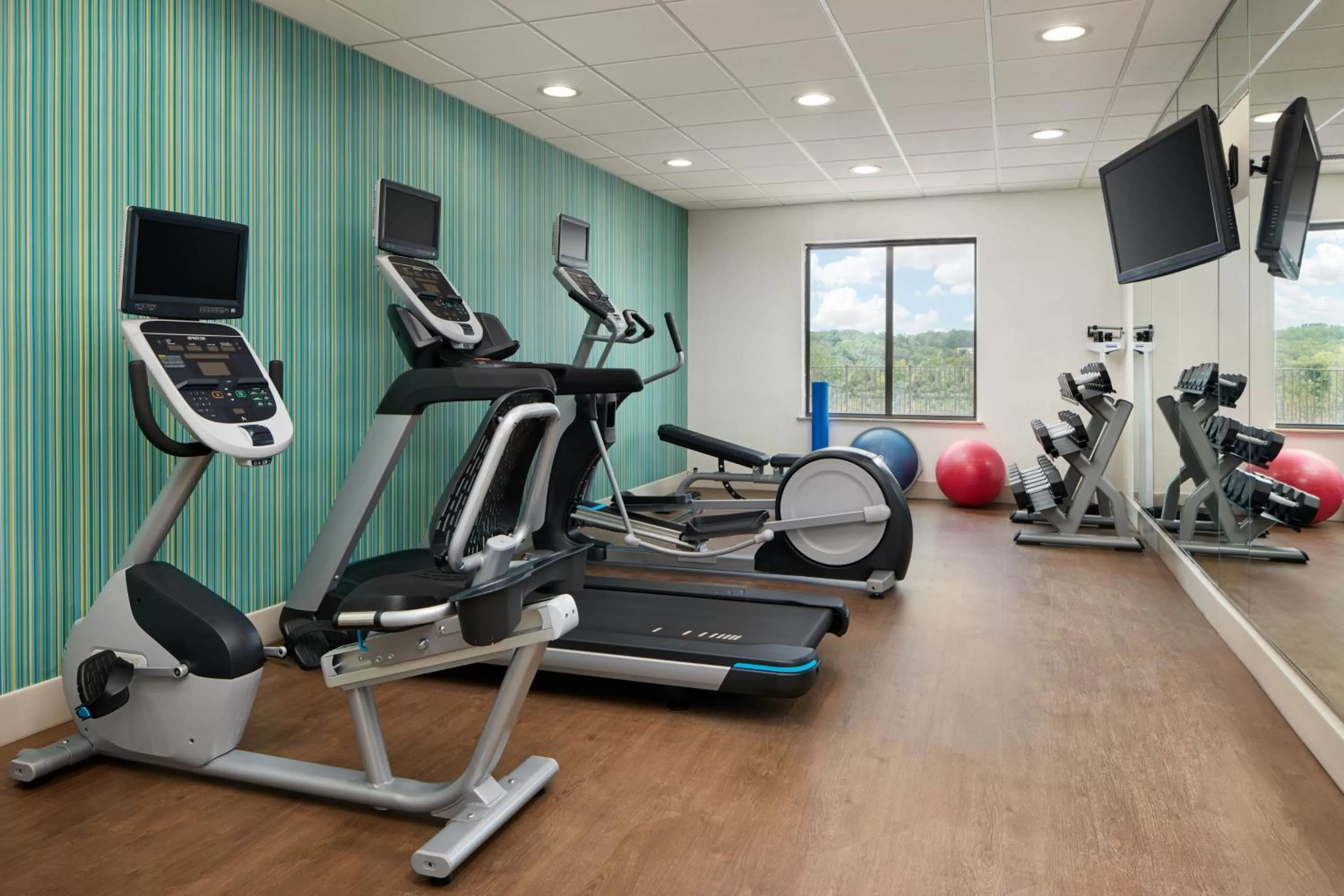 Fitness centre/facilities in Holiday Inn Express Hotel & Suites Salem by IHG
