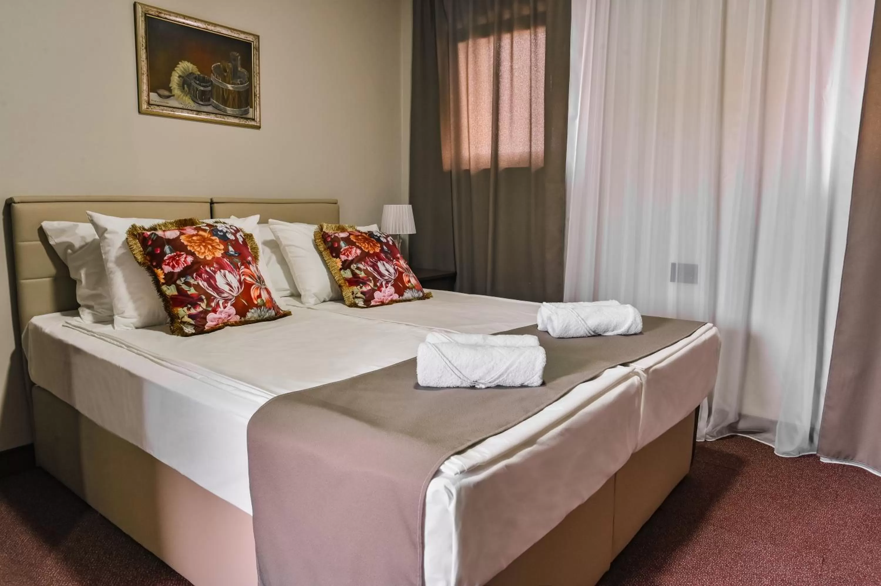 Bedroom, Bed in Garni Hotel Aline