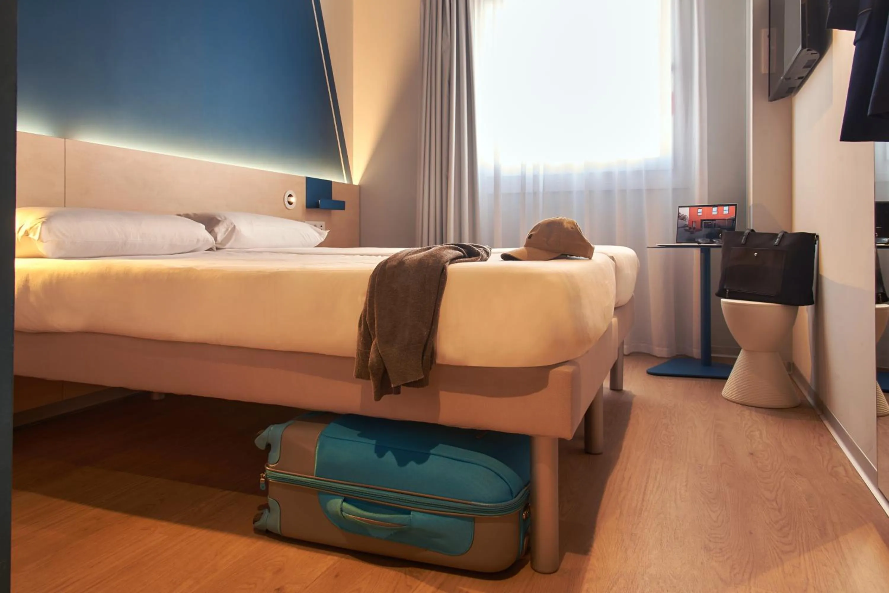 Bed in Ibis budget Vitoria Gasteiz