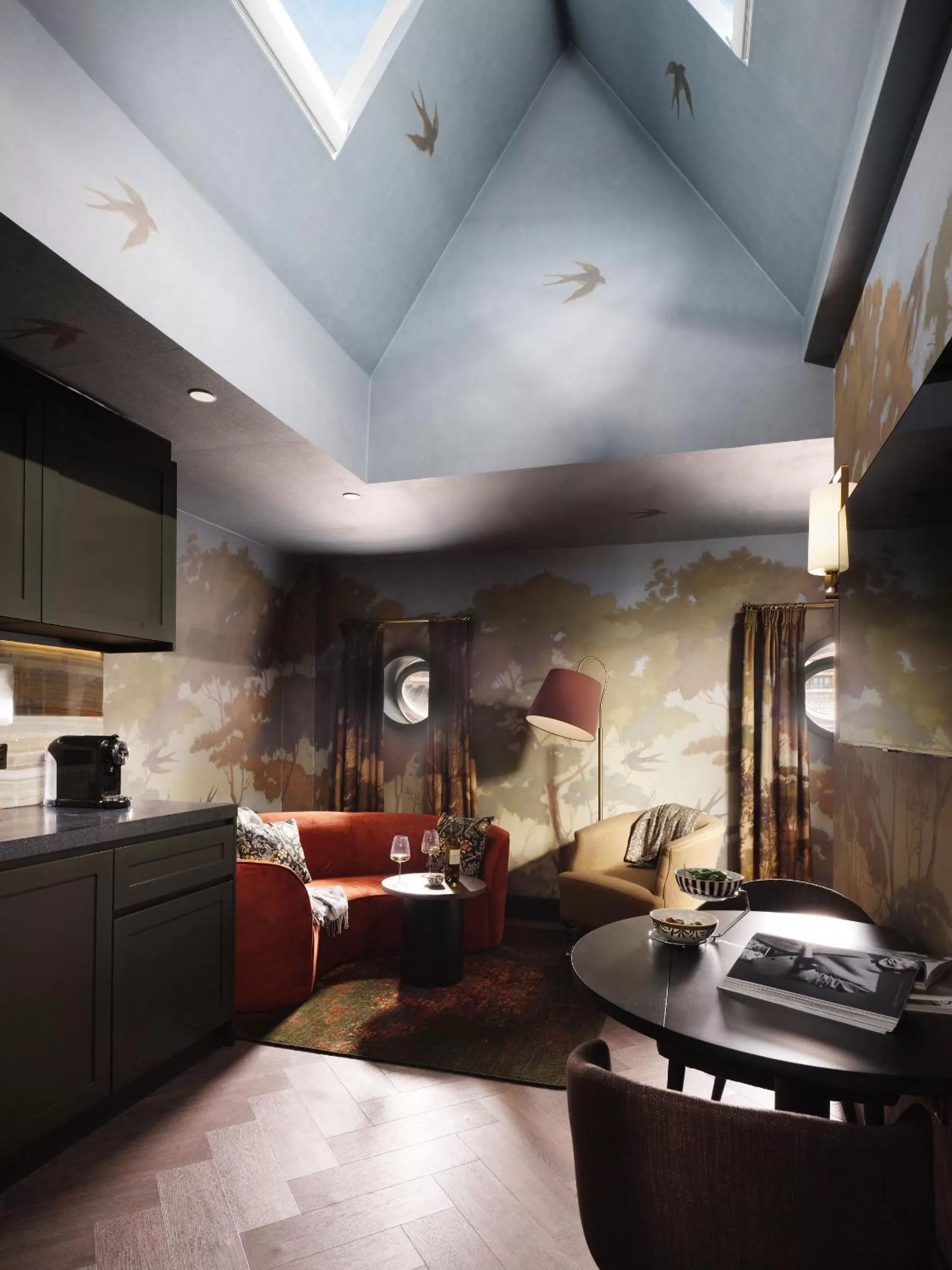 Living room in The Other House South Kensington