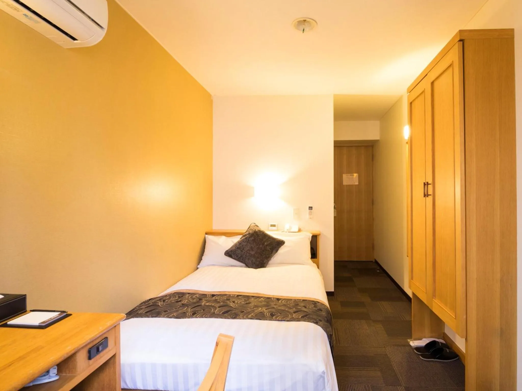 Photo of the whole room, Bed in Hotel AreaOne Kushiro