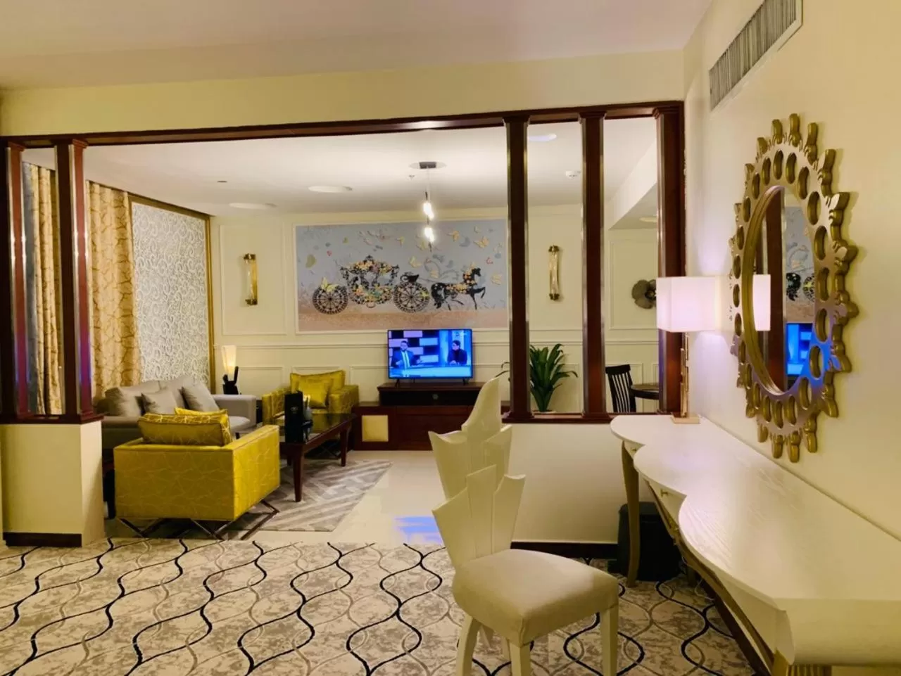 Bedroom in Meral Crown Hotel