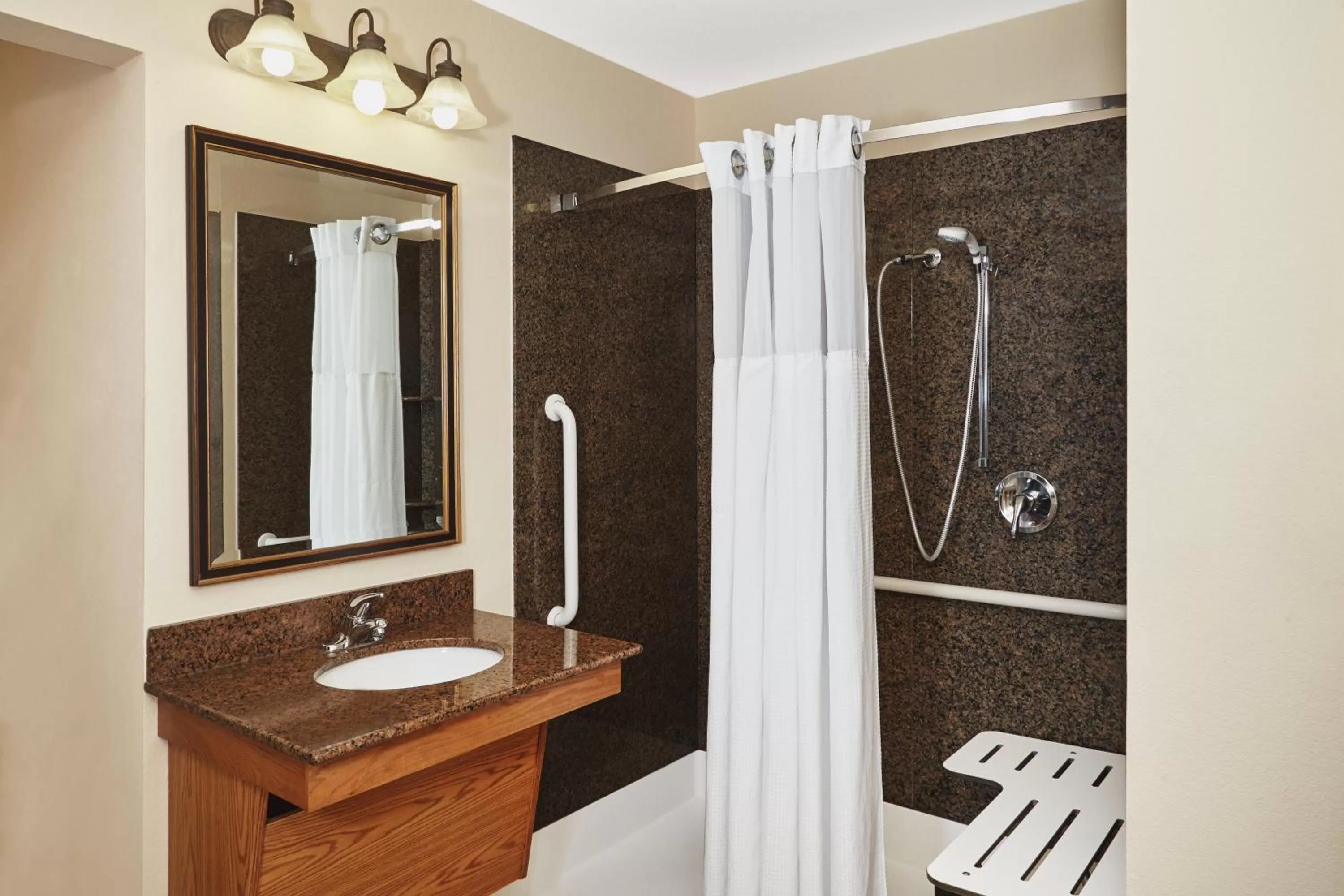 Bathroom in Staybridge Suites Milwaukee Airport South by IHG