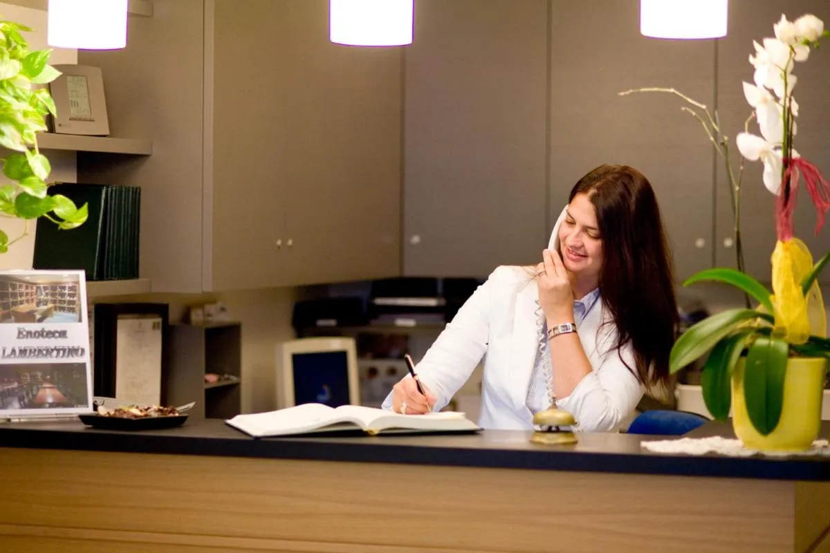 Lobby or reception in Hotel Lamberti