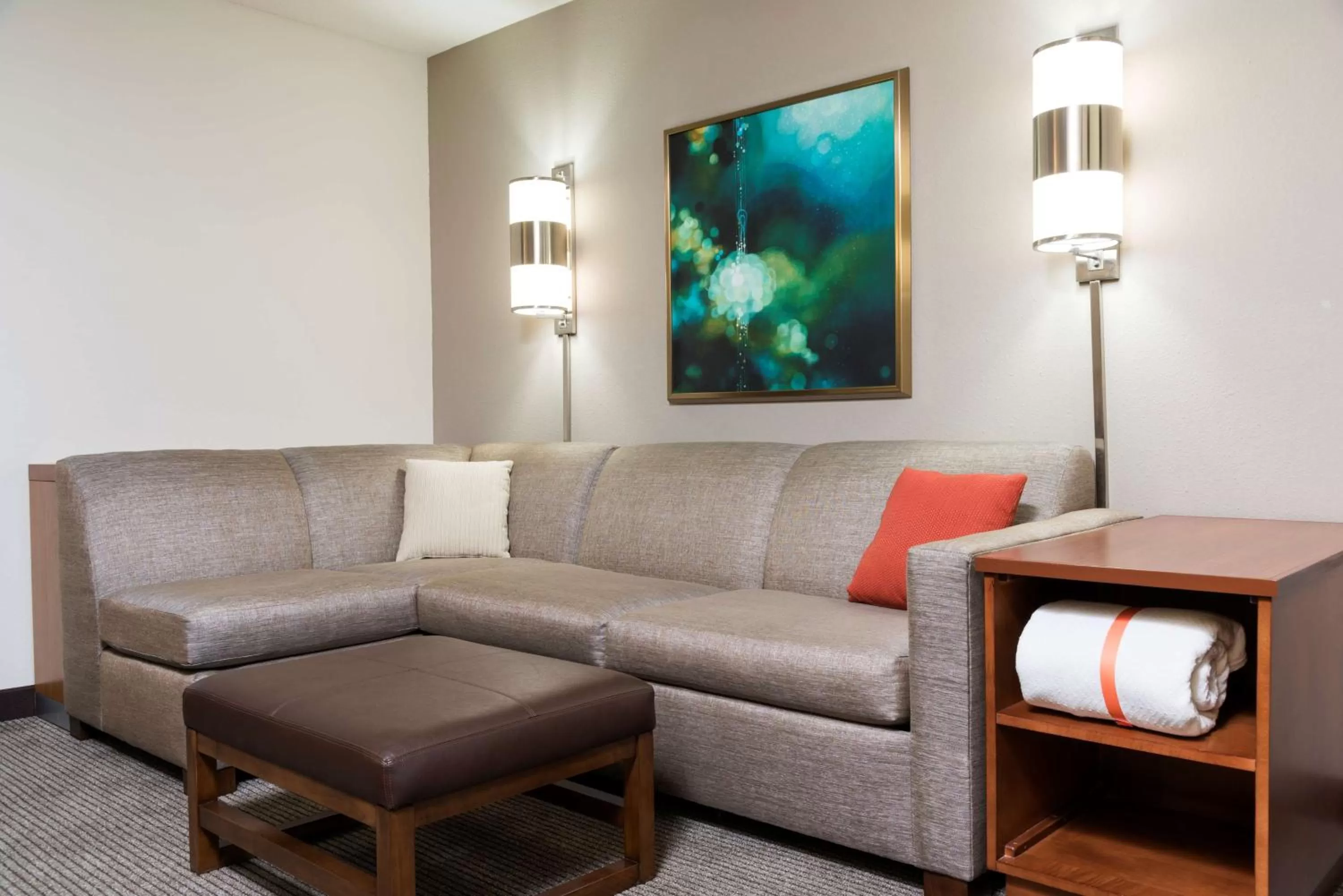 Photo of the whole room in Hyatt Place Lexington