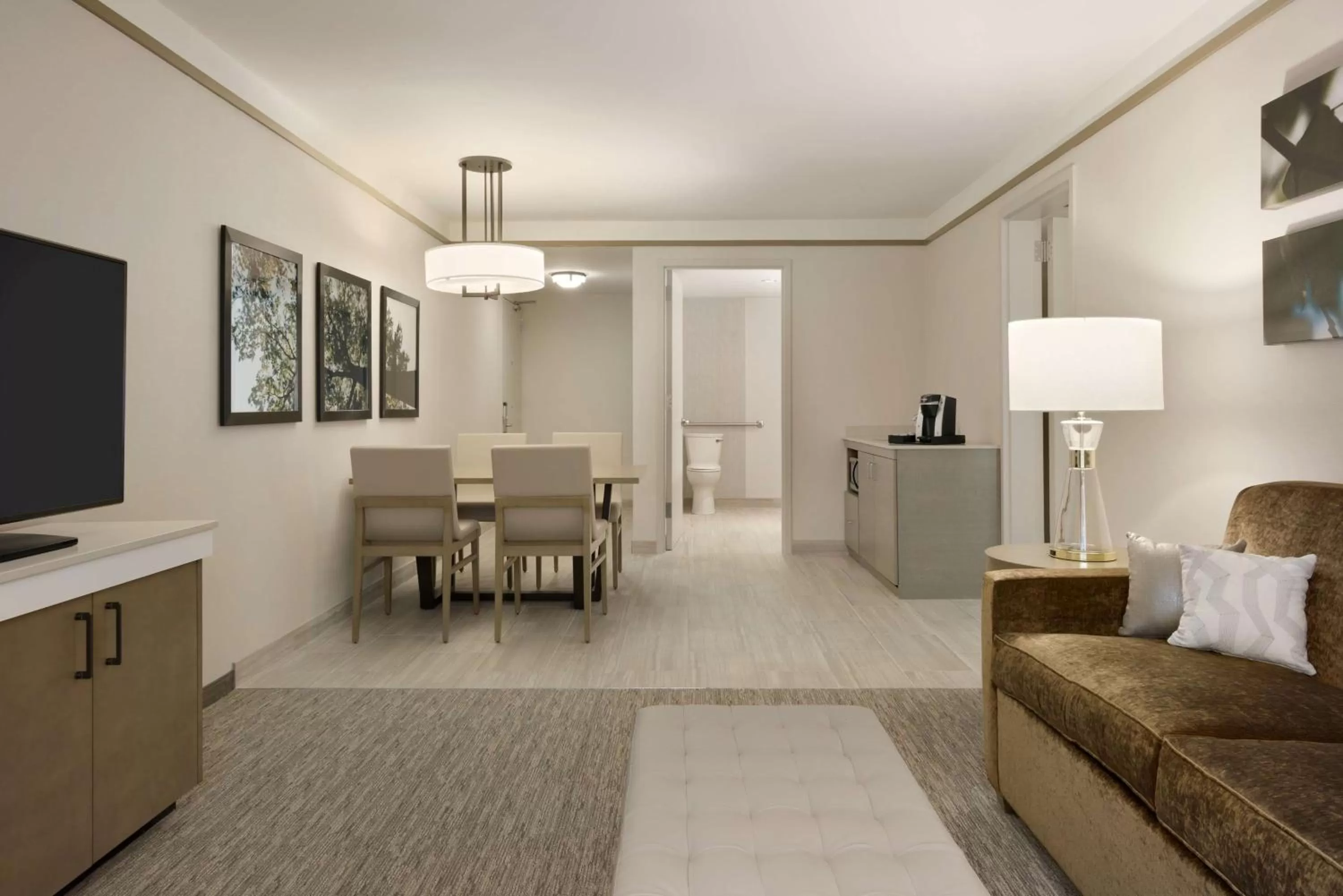 Living room in Hilton Garden Inn Newtown Square Radnor