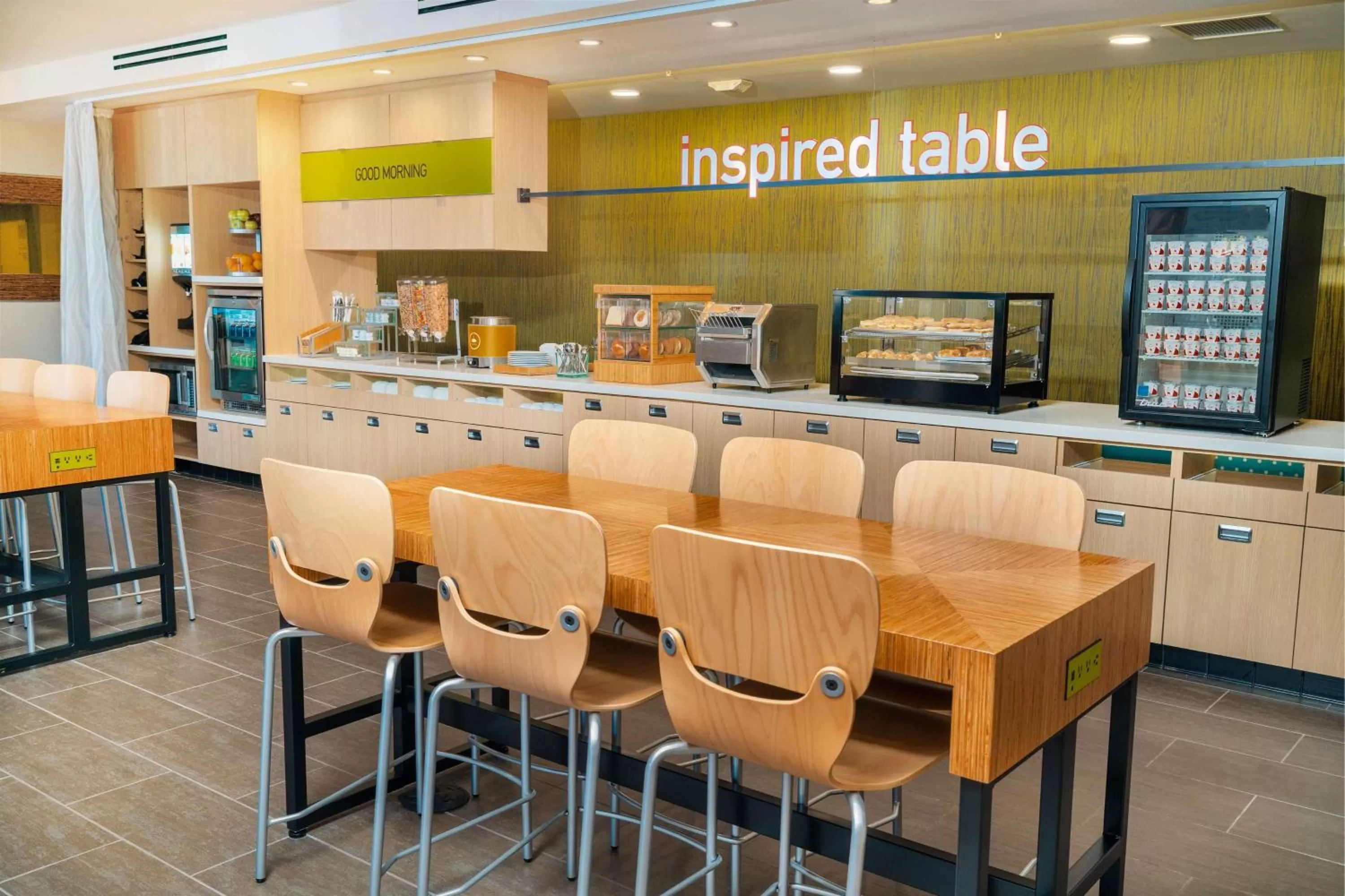 Breakfast in Home2 Suites Corona, Ca