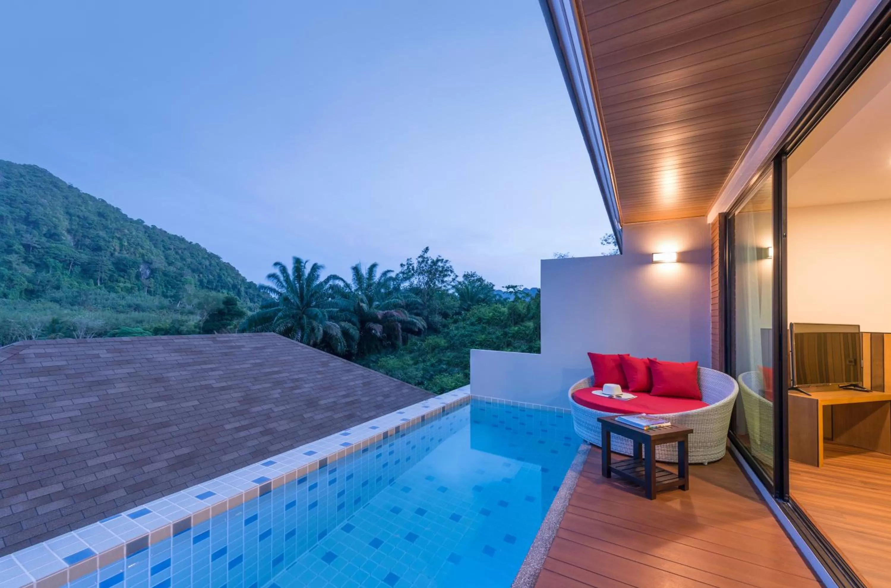 Swimming pool in Cher​mantra​ Aonang​ Resort & Pool​ Suite