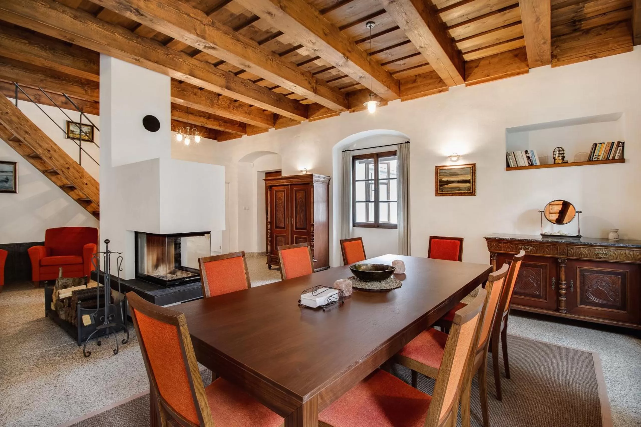 Lounge or bar in Apartmány Šupina