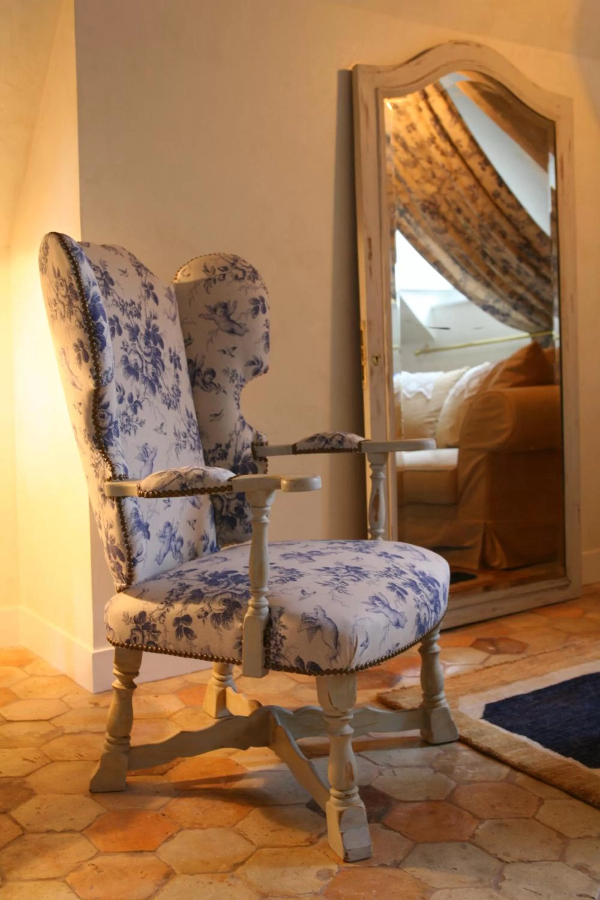 Seating area in Le Parvis