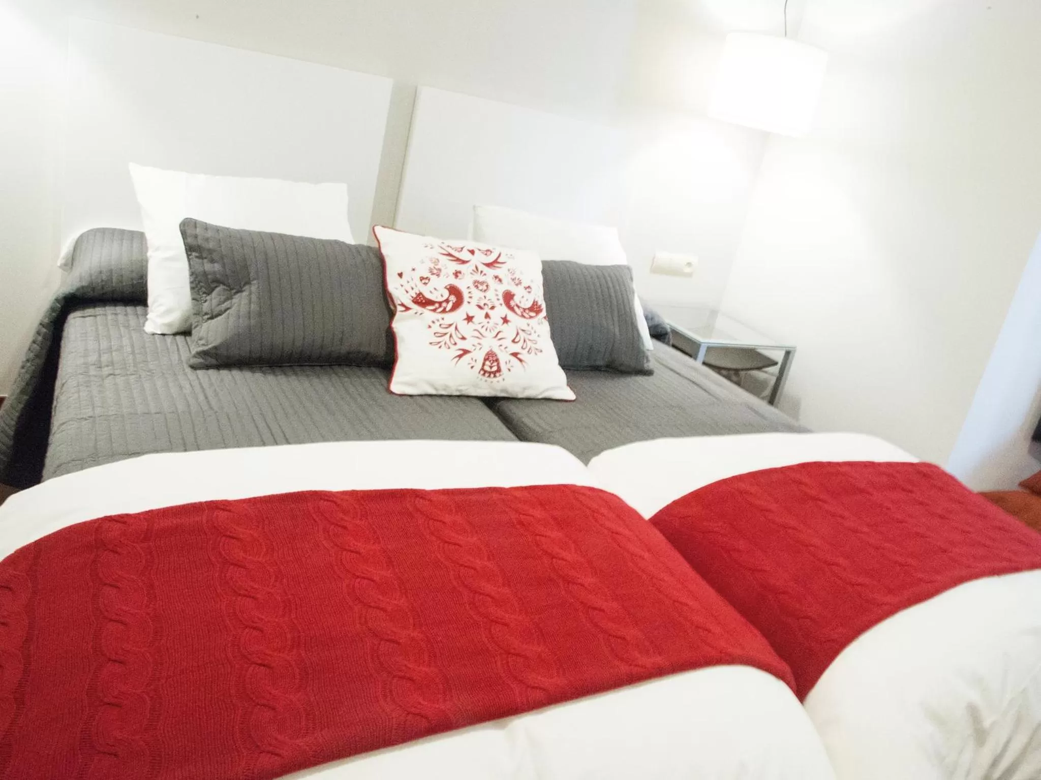 Bed in Hotel Bodega El Juncal