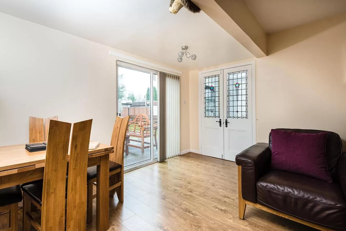 Living room in Croft Na Coille