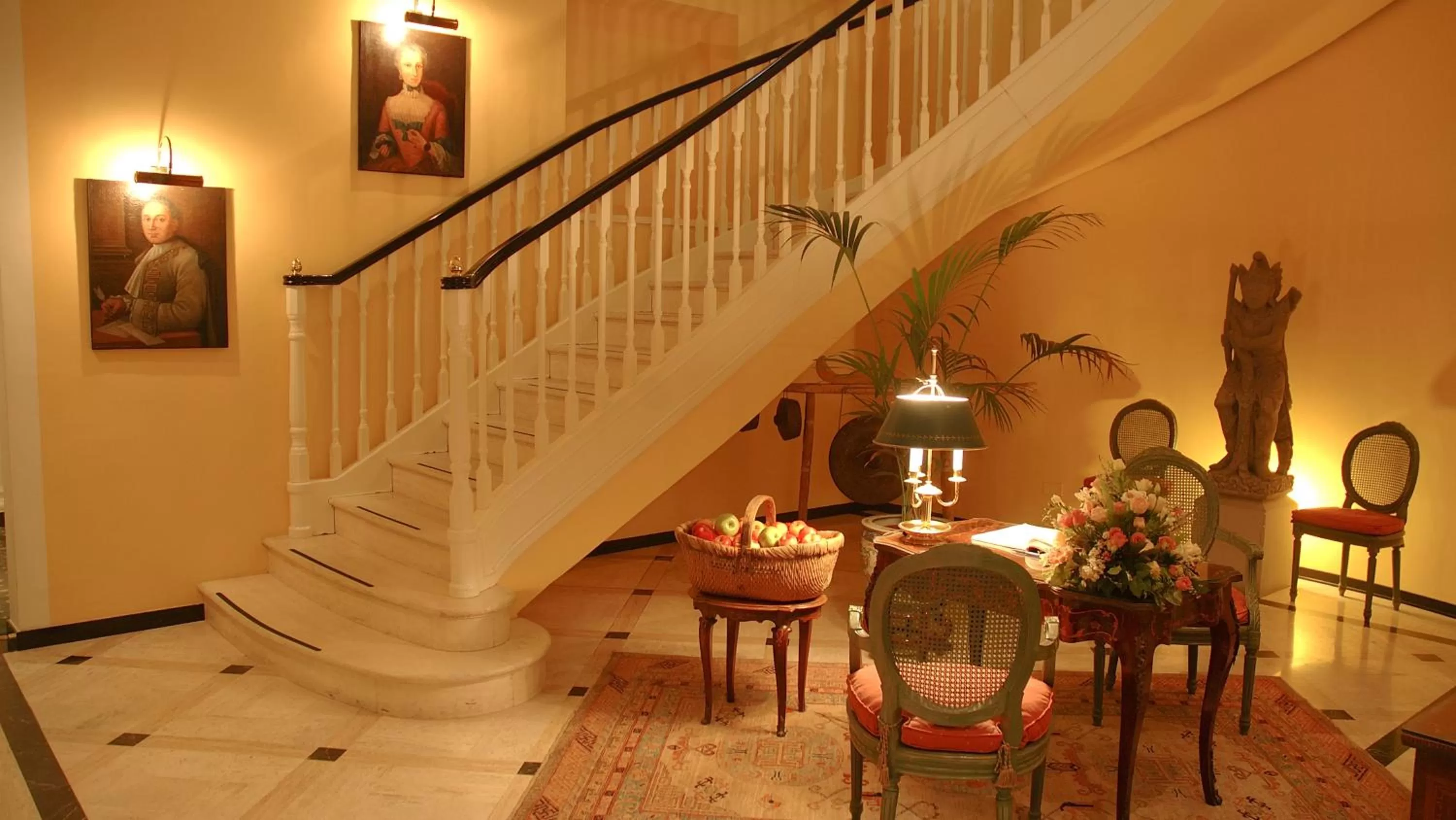 Lobby or reception in Hotel Victoria & Iside Spa