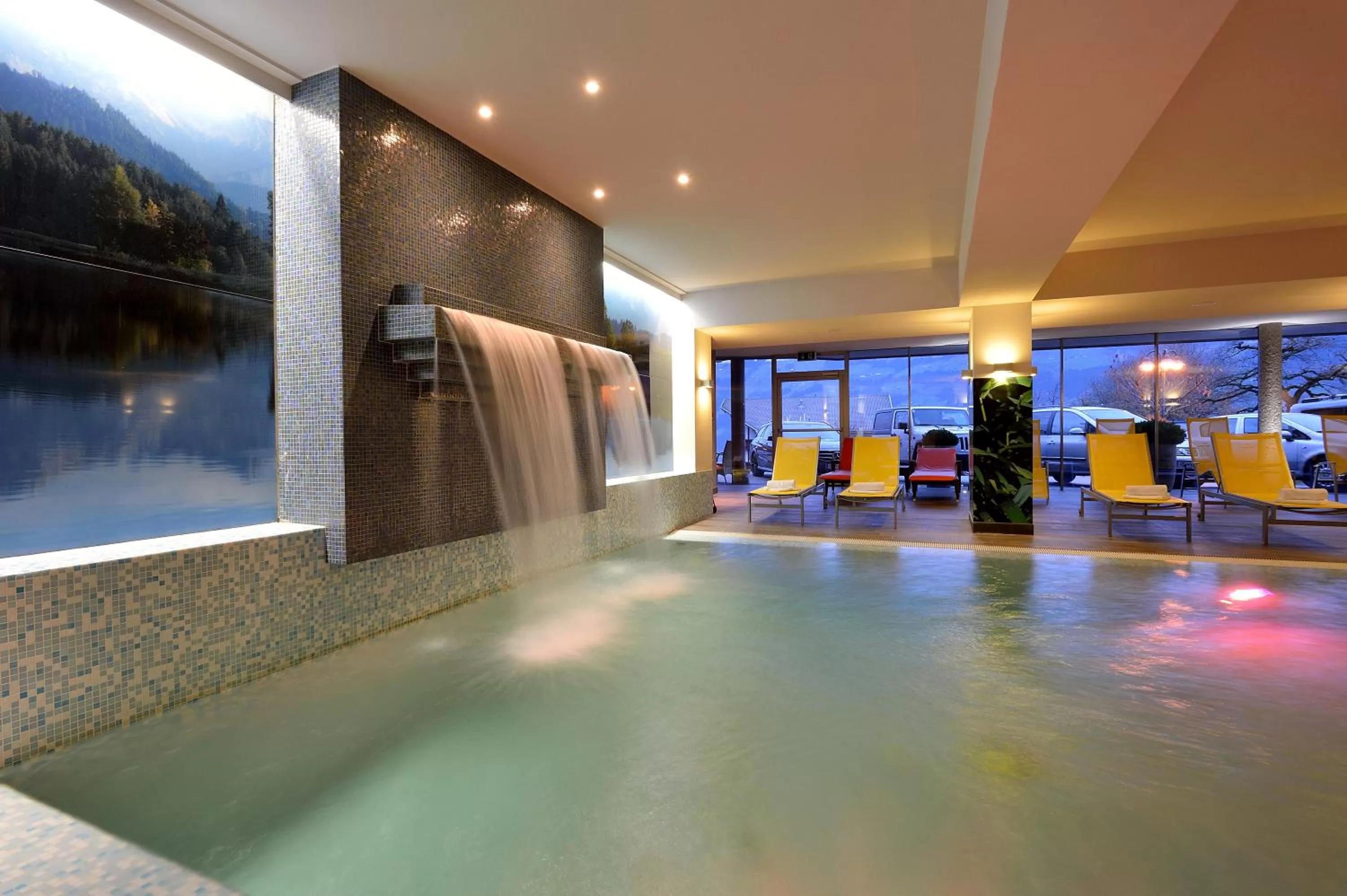 Swimming pool in Wohlfühlhotel Schiestl