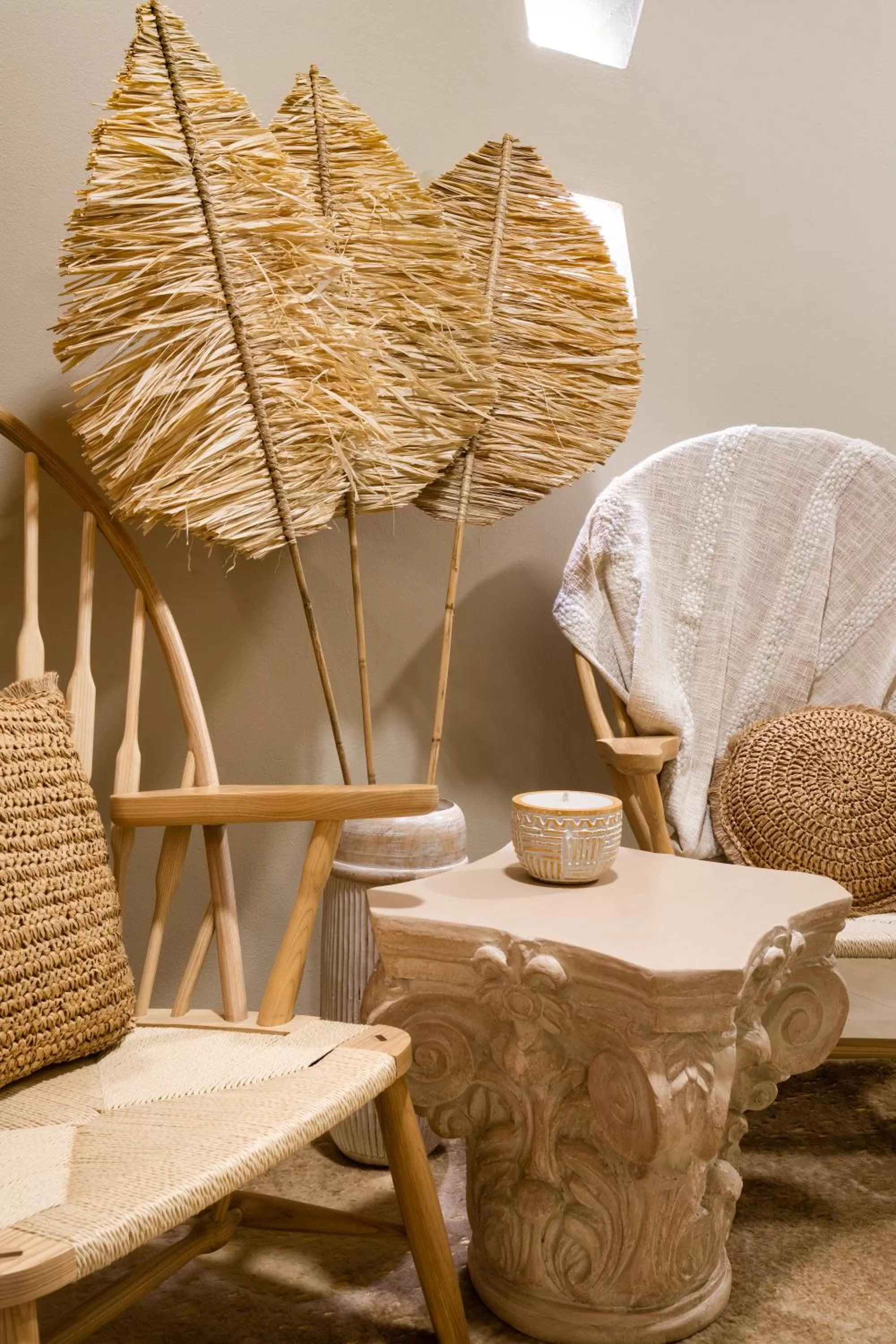 Decorative detail in Tau House