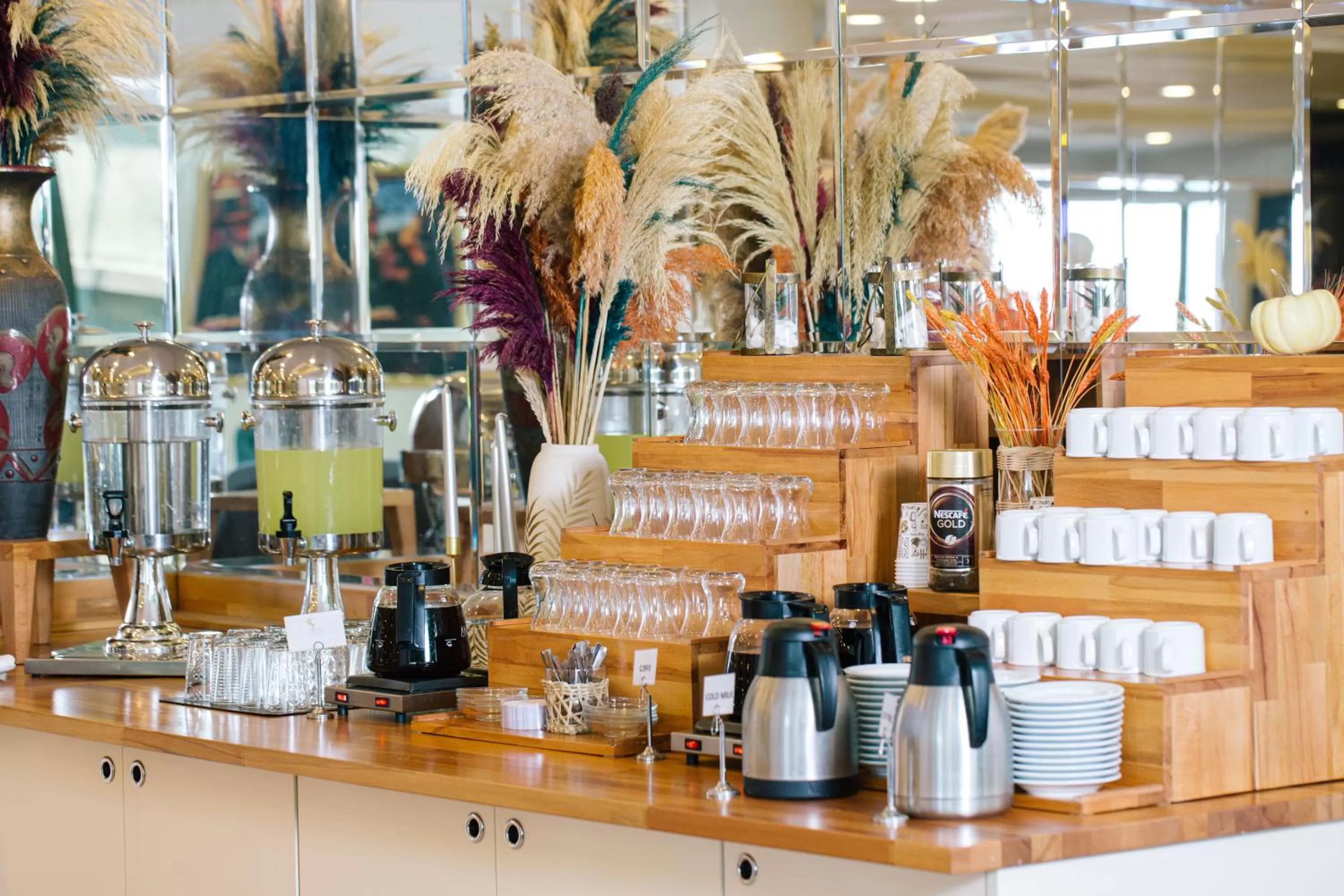 Buffet breakfast in Marble Hotel