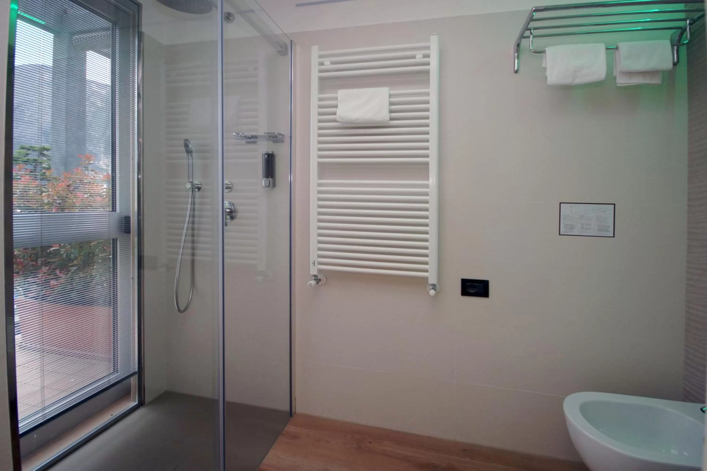 Shower in Ambassador Suite Hotel