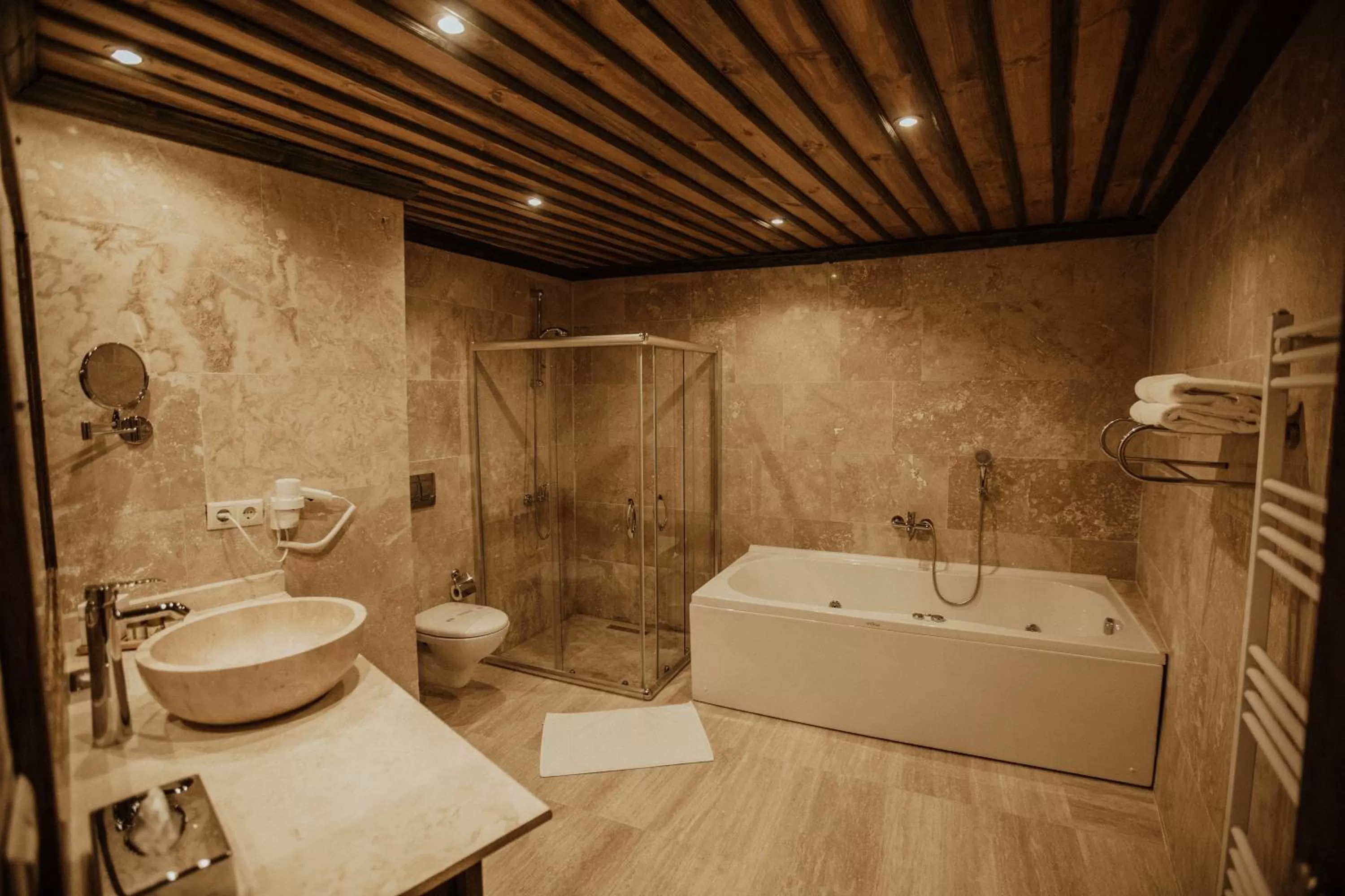 Shower in Kismet Cave Mansion