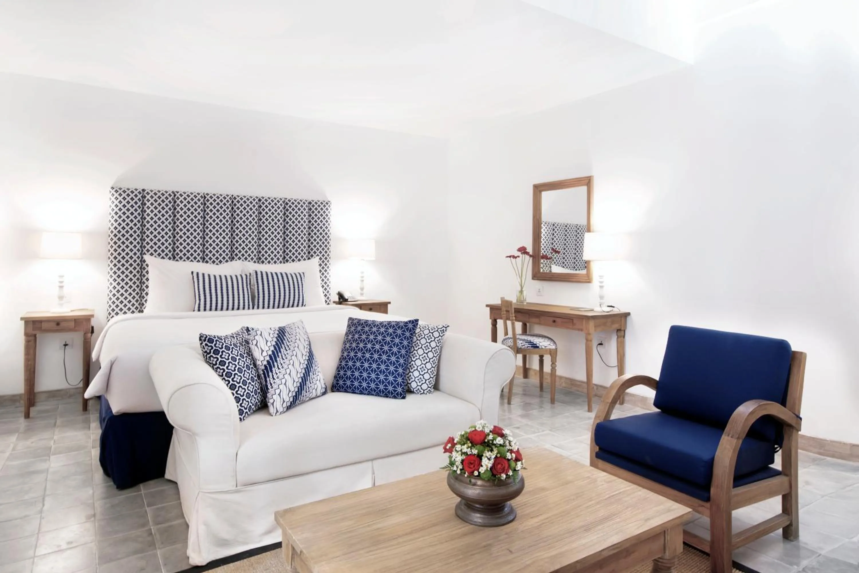 Bedroom, Bed in Adhisthana Hotel Yogyakarta