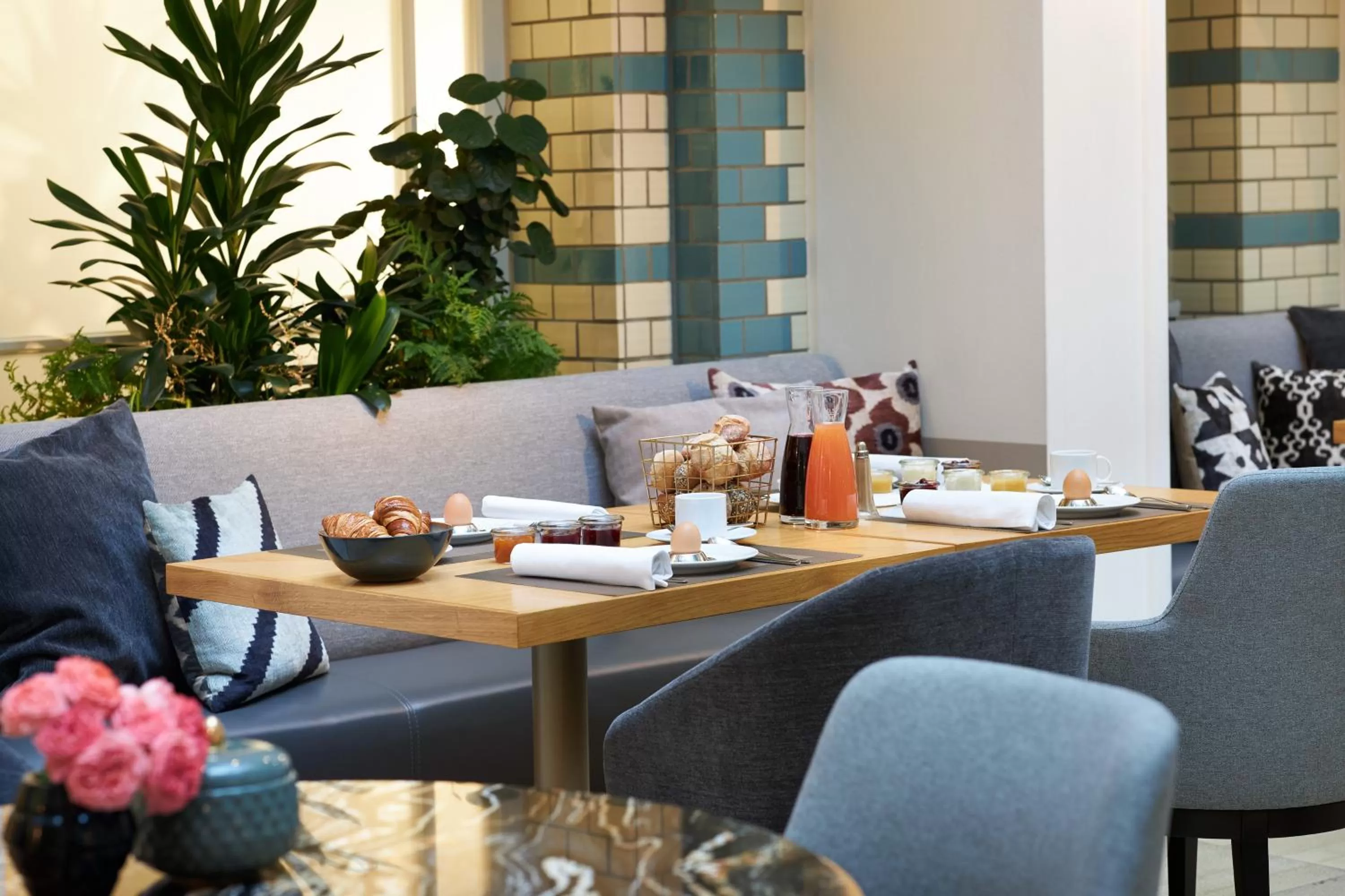 Restaurant/places to eat in Classik Hotel Alexander Plaza