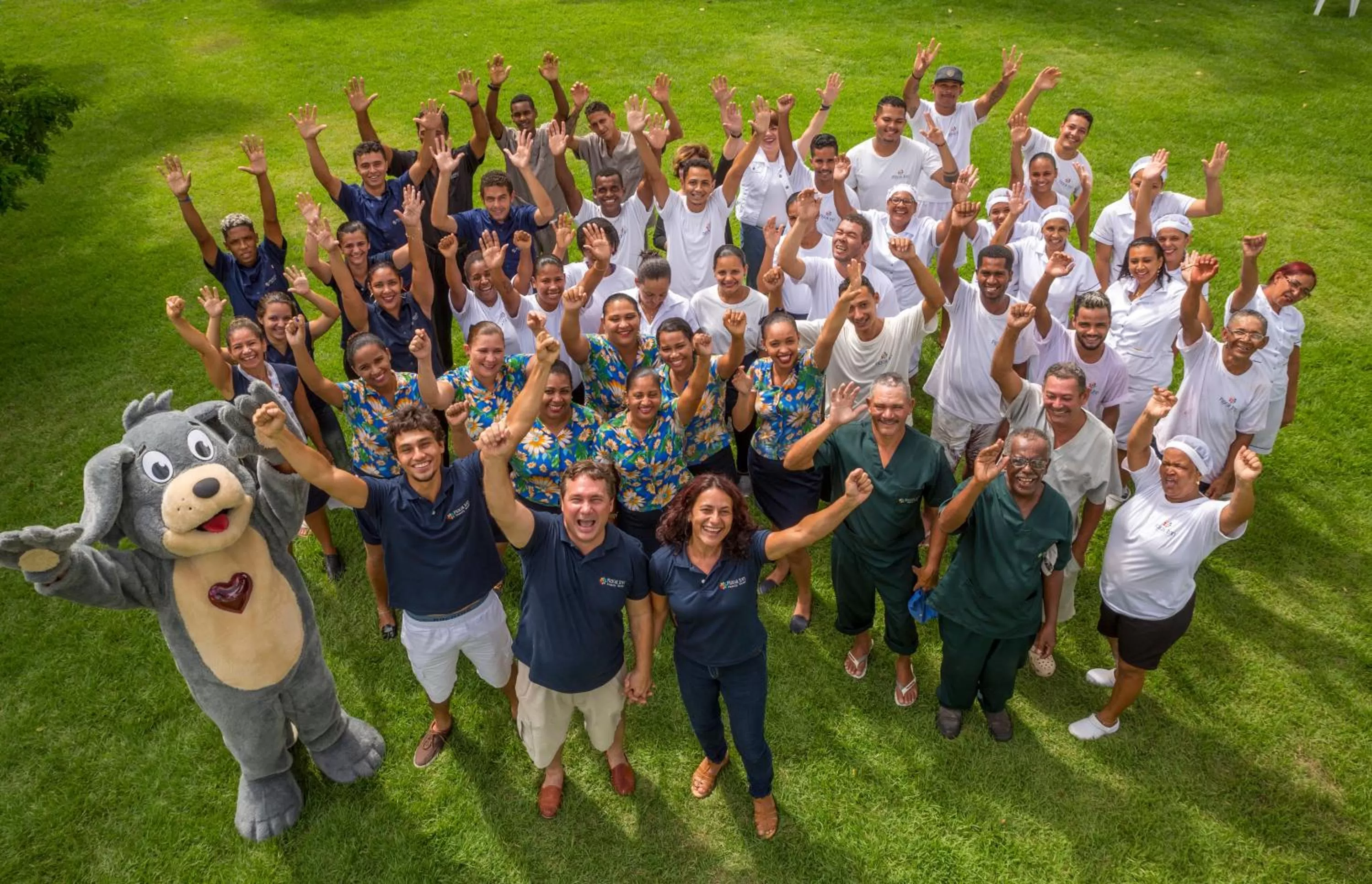 People in Floral Inn Family