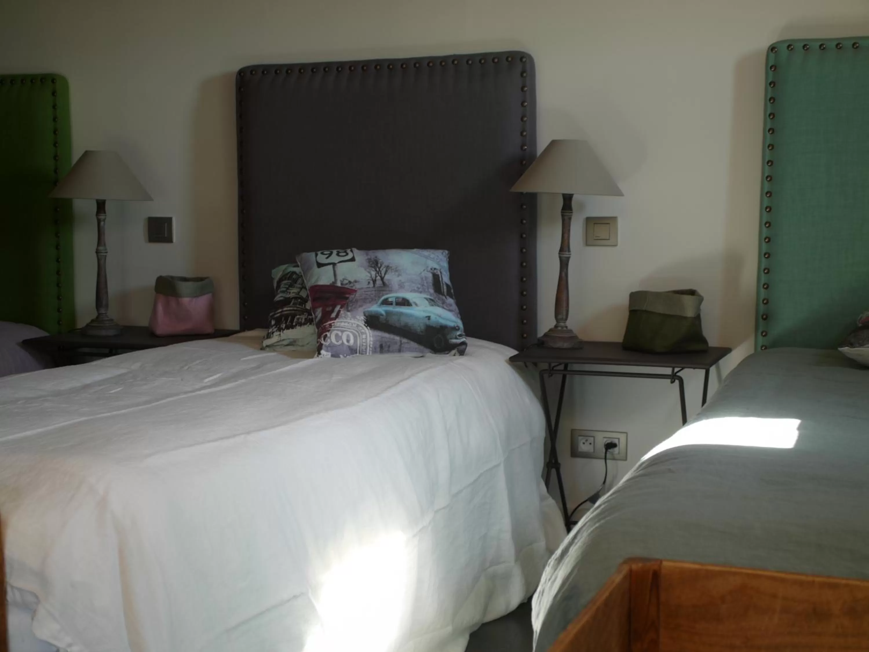 Bed in La bergerie de Nano