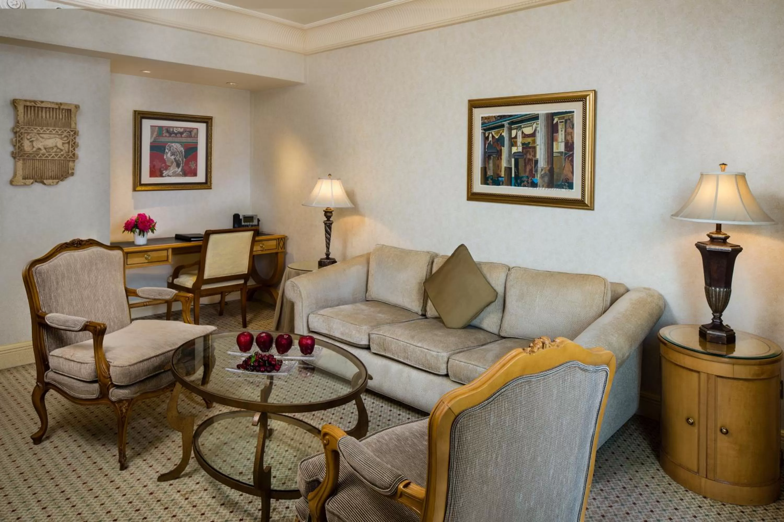 Living room in InterContinental Phoenicia Beirut by IHG