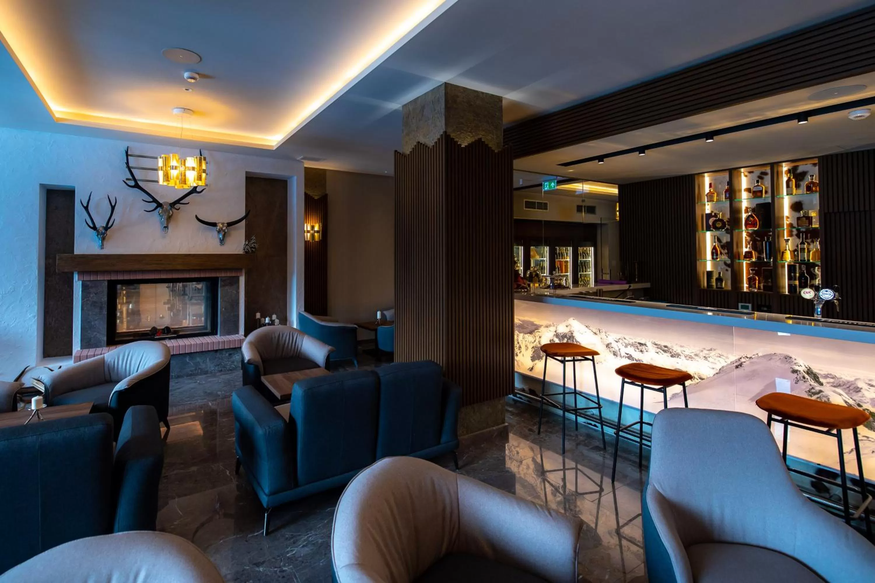 Lounge or bar in Hotel Belmont & Spa