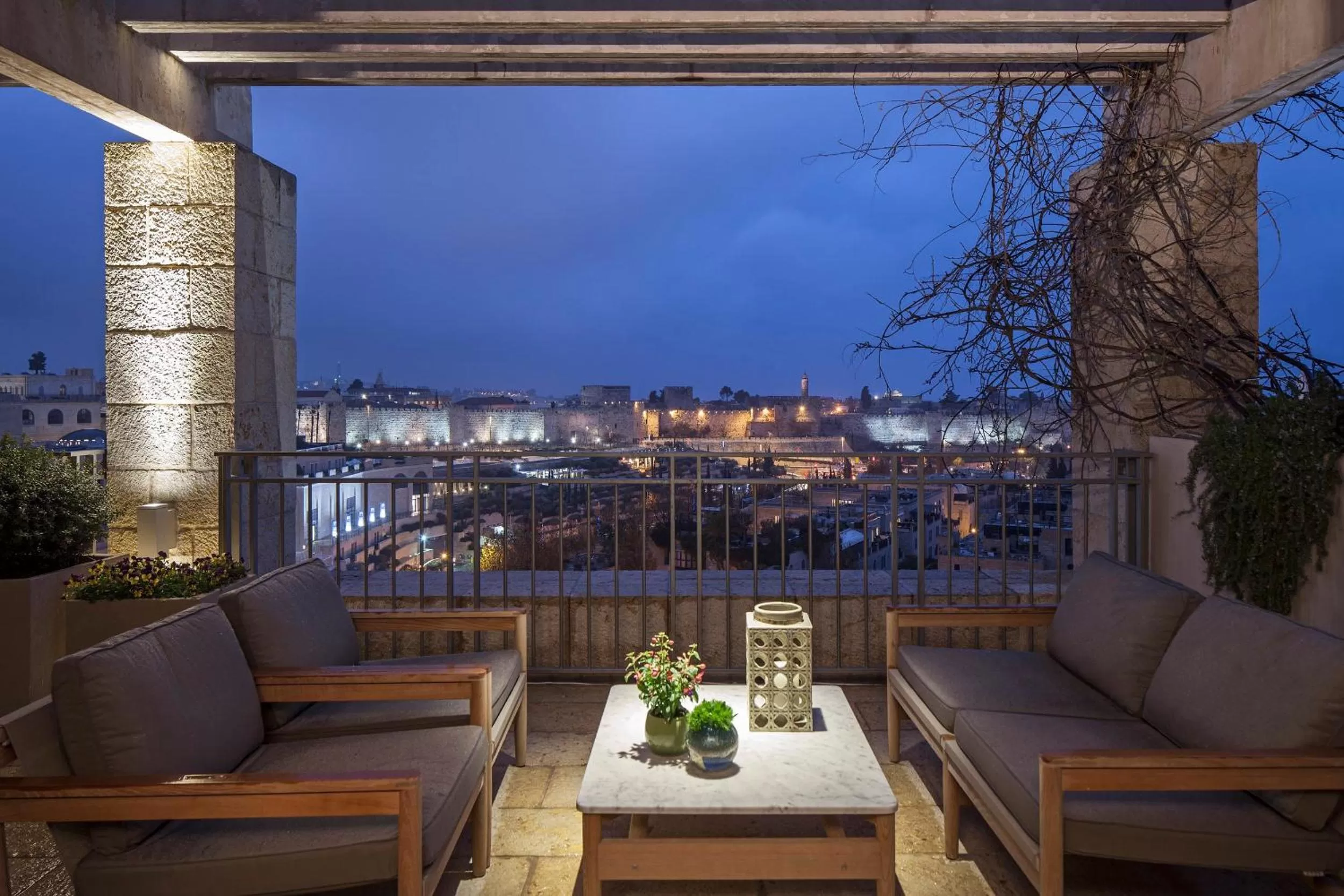 Balcony/Terrace in The David Citadel Jerusalem