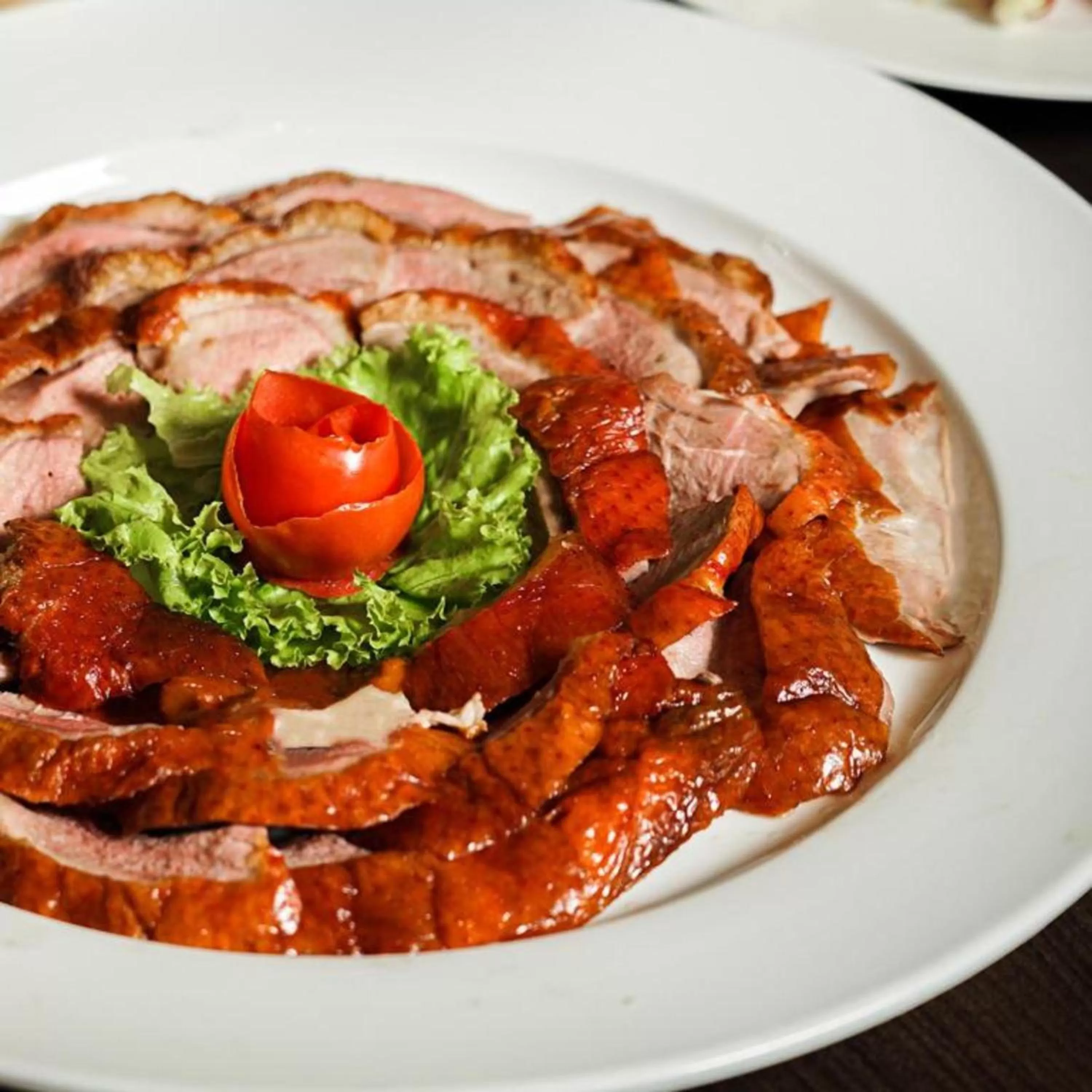 Food close-up in Chatrium Hotel Royal Lake Yangon