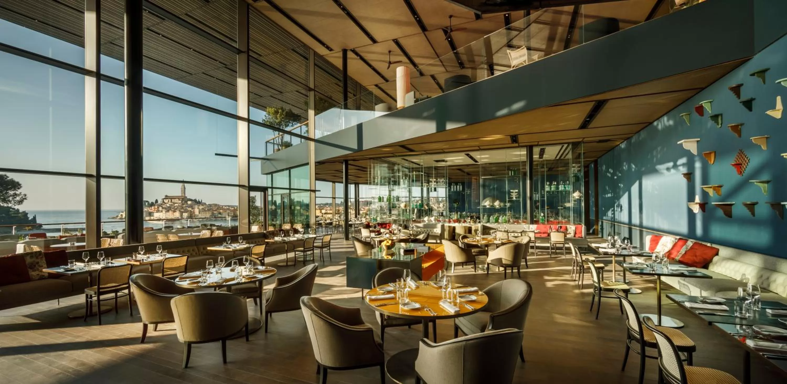 Restaurant/places to eat in Grand Park Hotel Rovinj by Maistra Collection