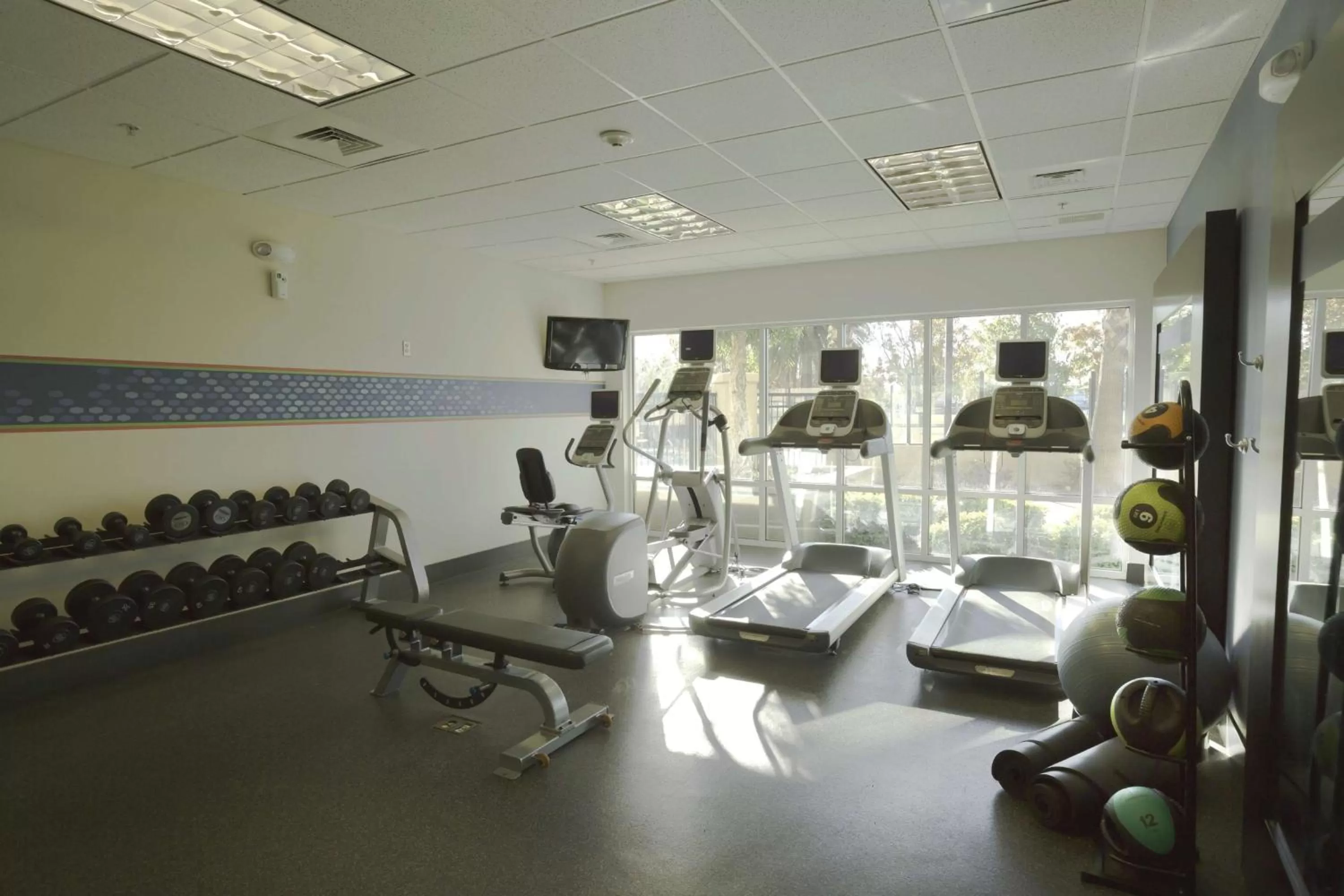 Fitness centre/facilities in Hampton Inn & Suites Suisun City Waterfront