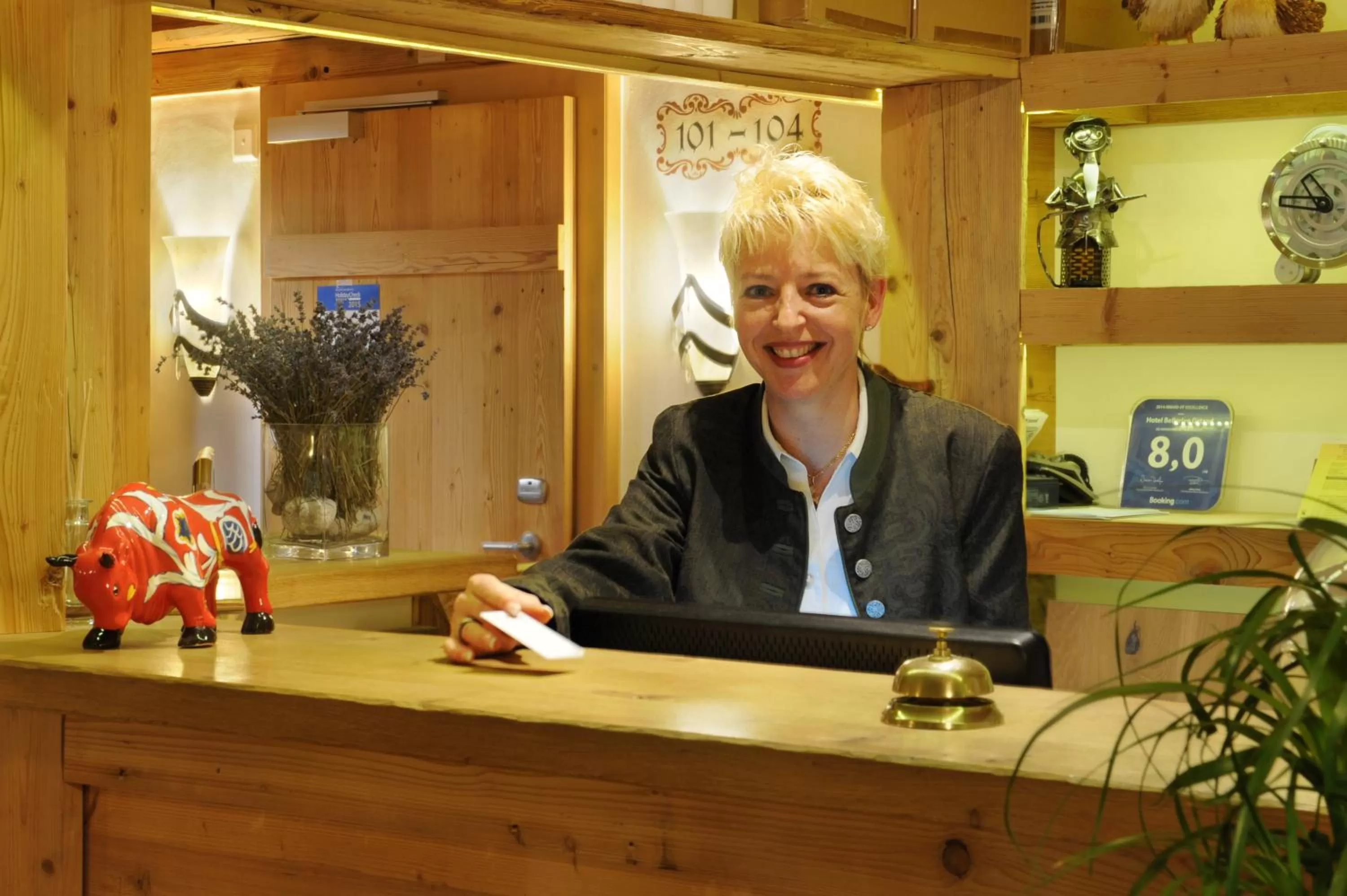 Lobby or reception in Hotel Bellerive Gstaad