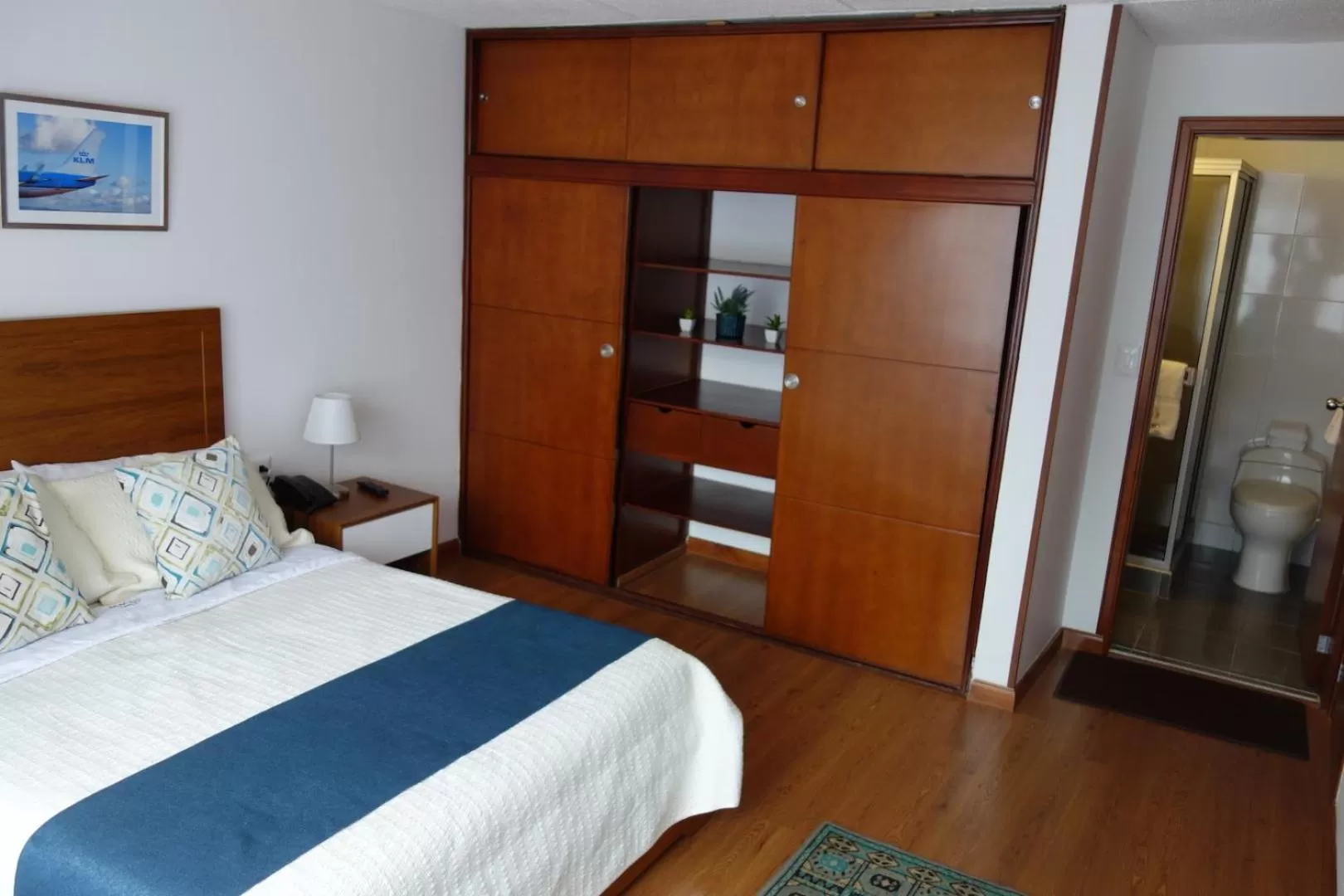 Bed in Hotel Maceo Chico