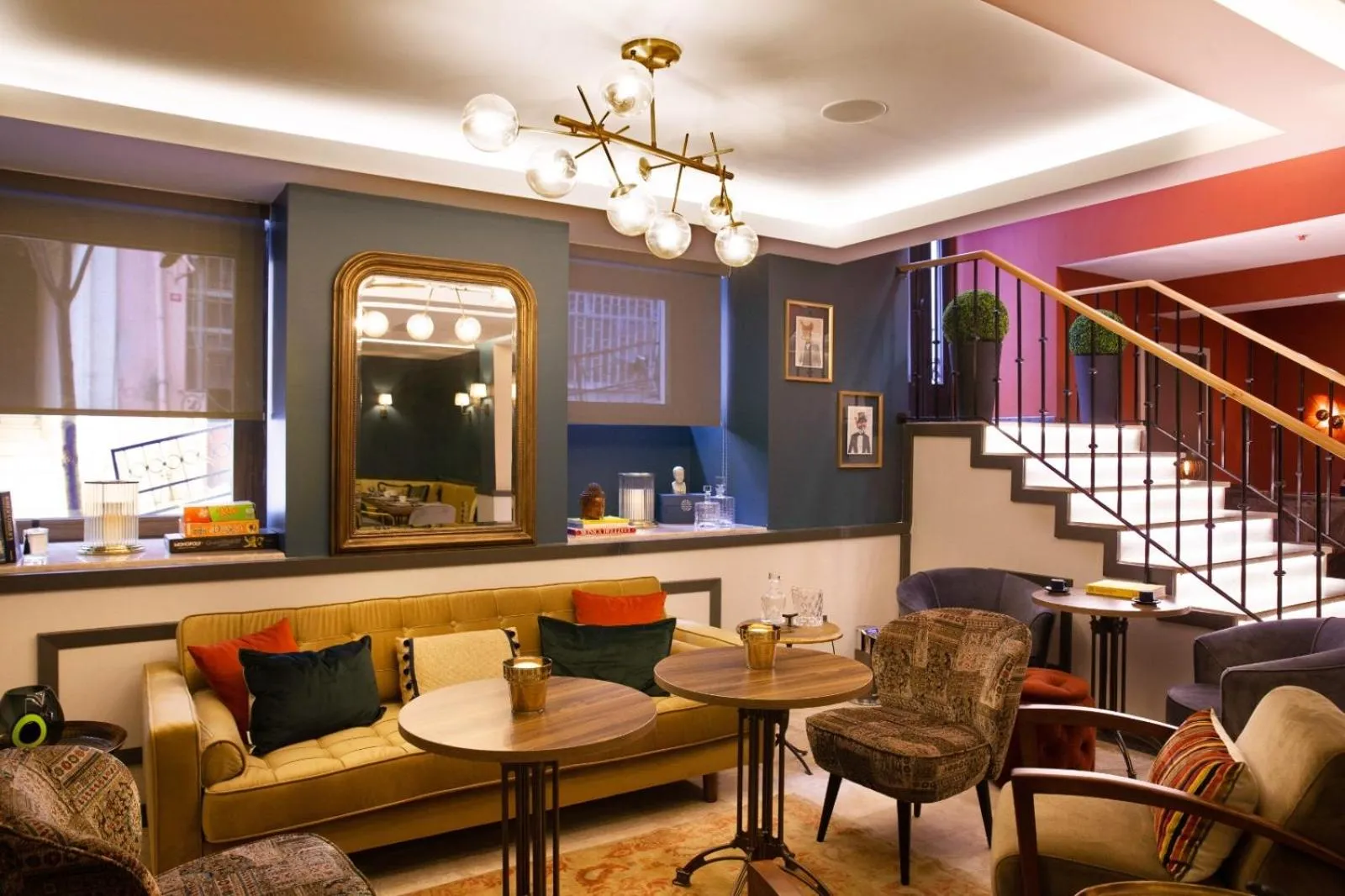 Lobby or reception in The Fox Hotel