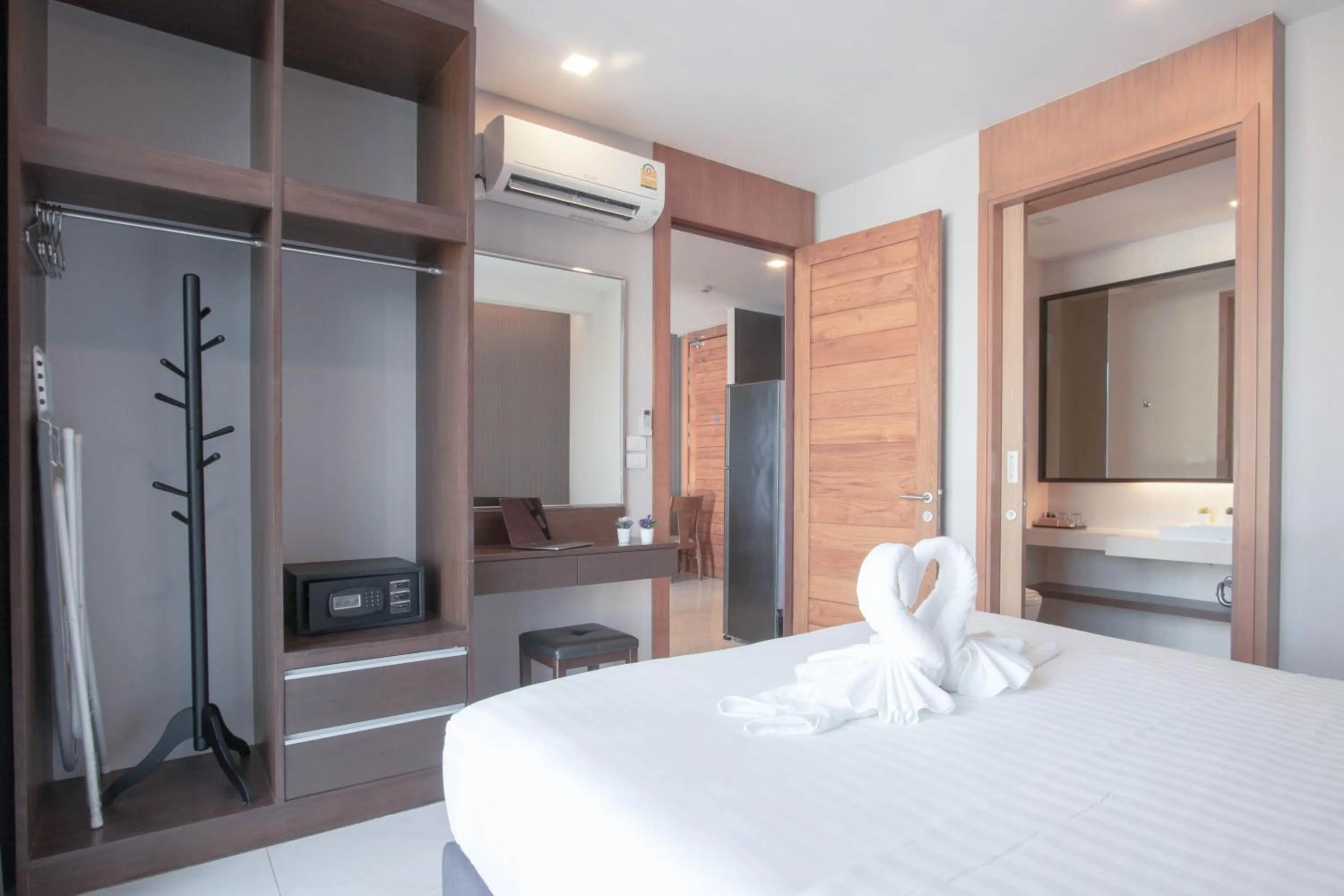 Bed in Kepler Residence Bangkok