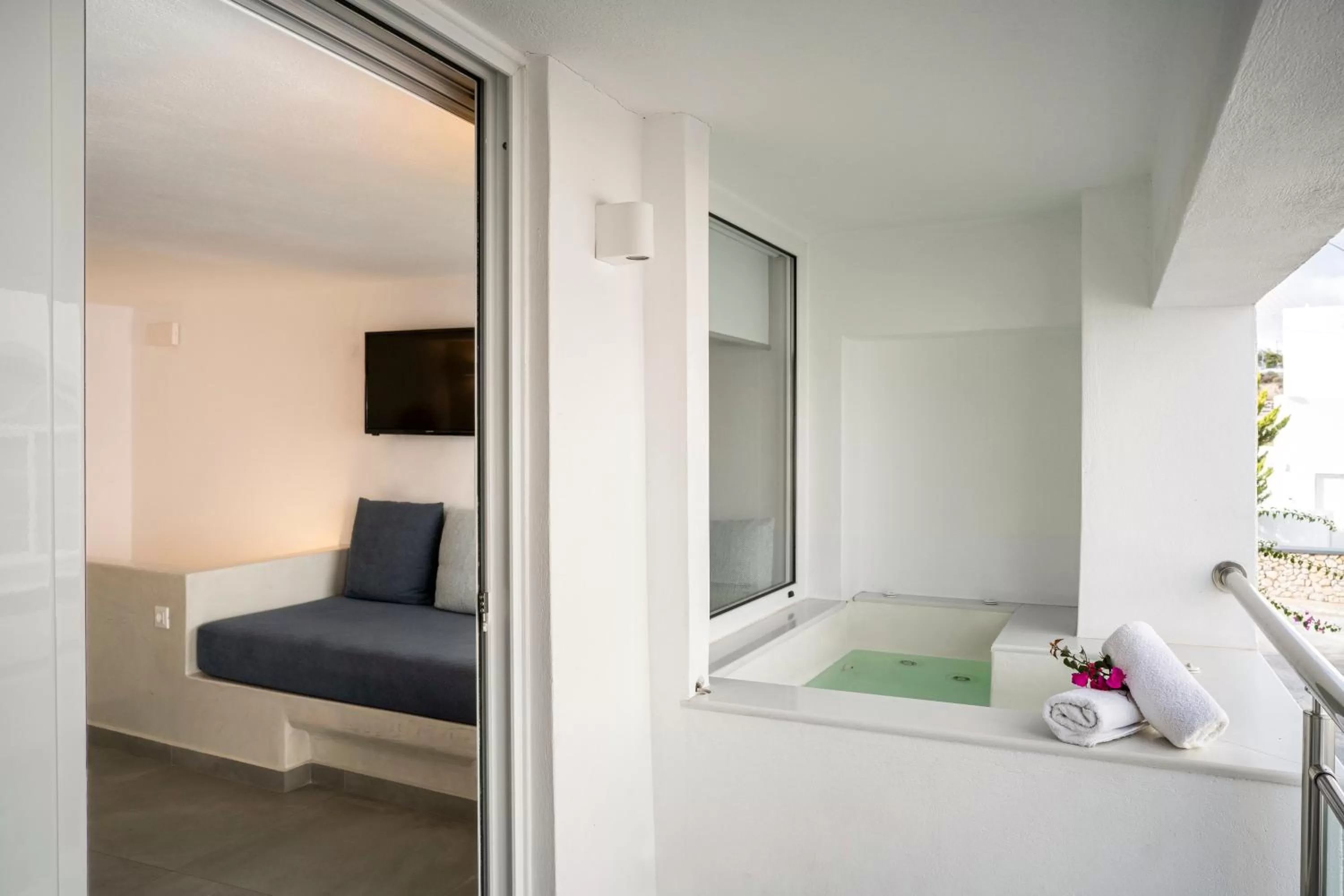 Bed in Galatia Villas