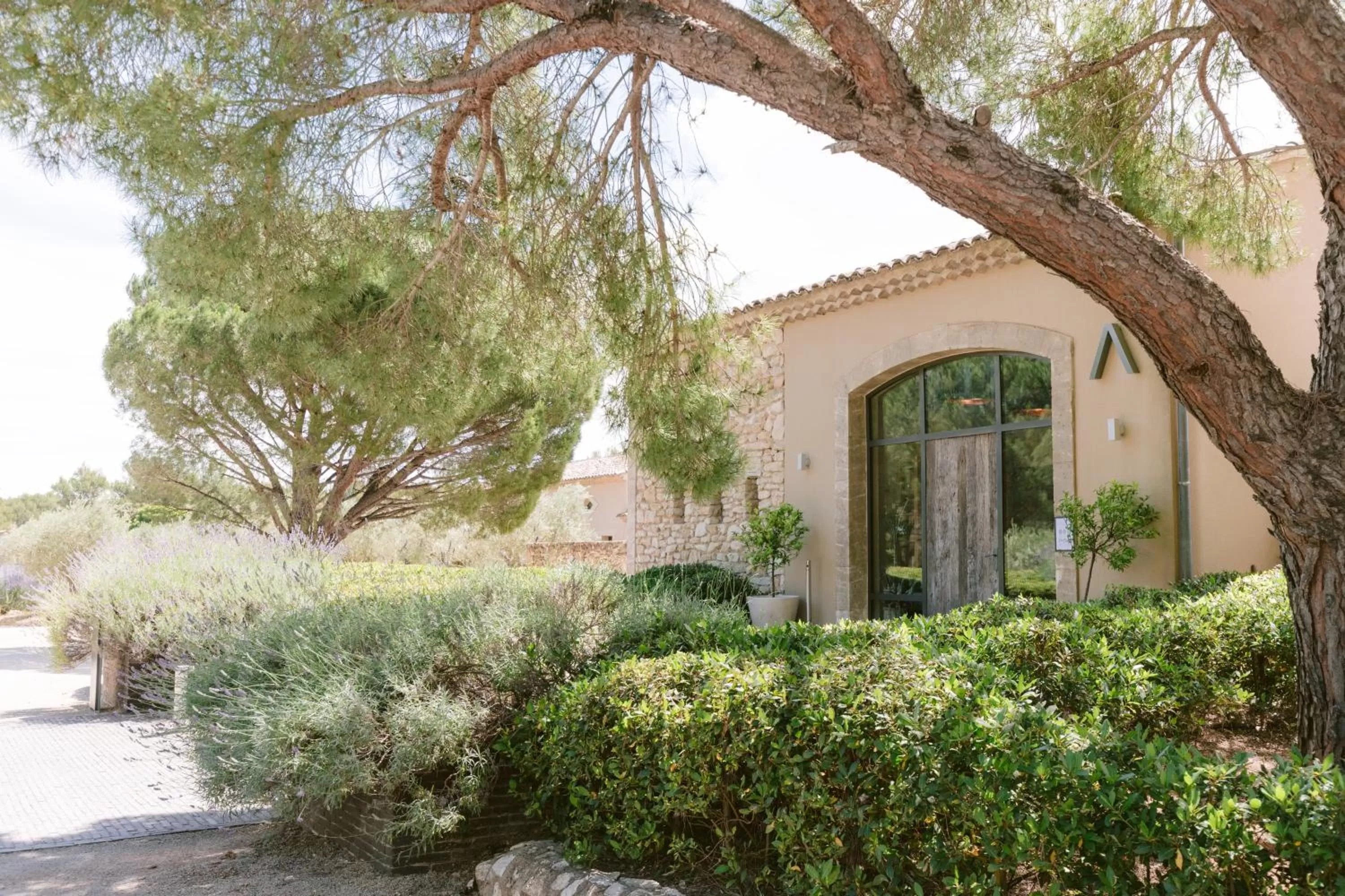 Facade/entrance in Domaine la Pierre Blanche