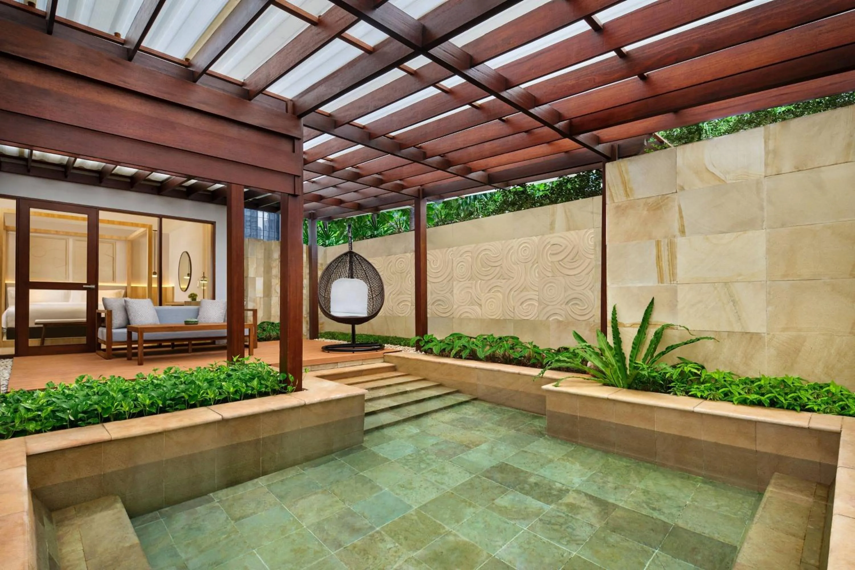 Photo of the whole room in The Ritz-Carlton Jakarta, Mega Kuningan