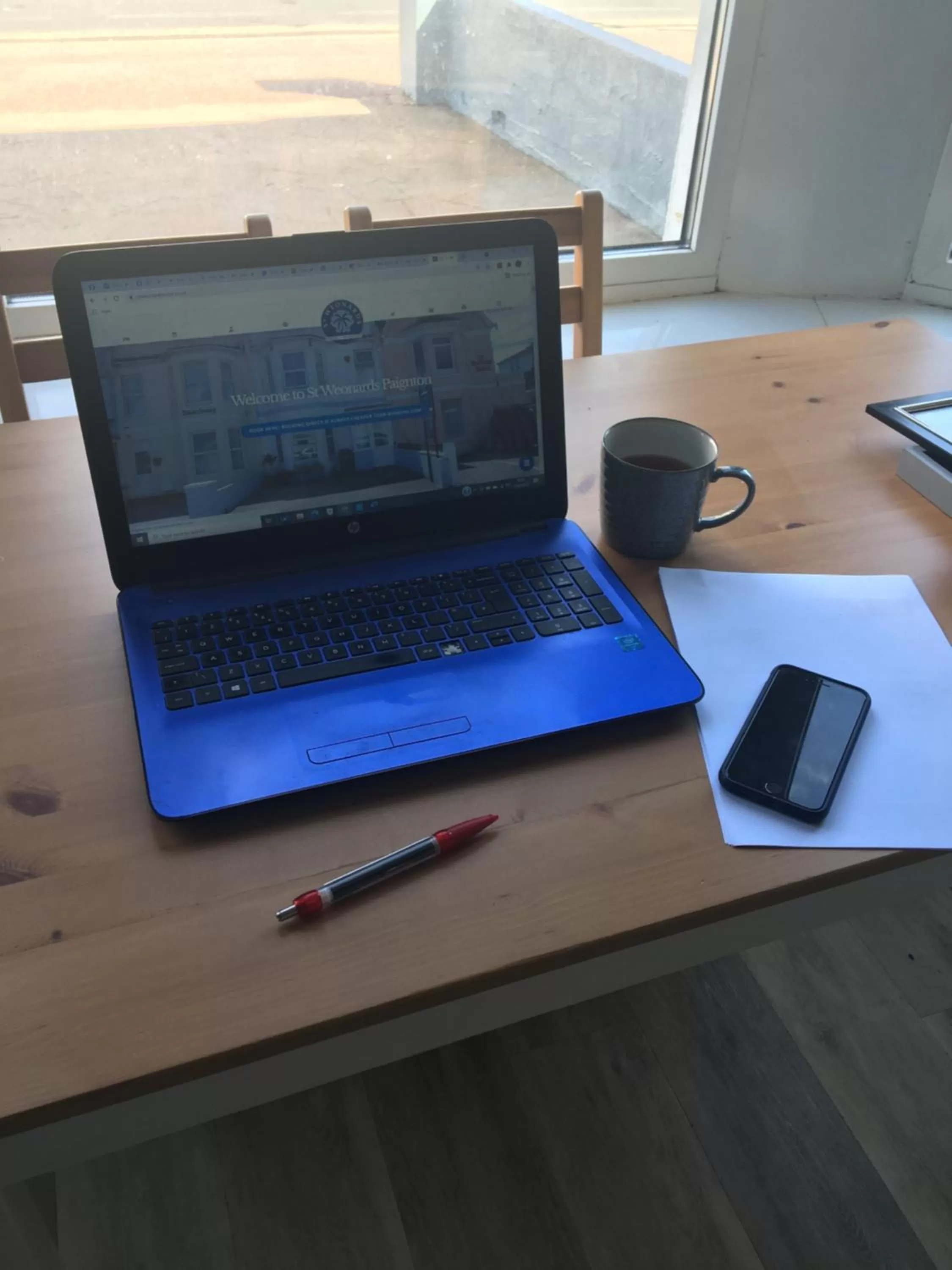 Communal lounge/ TV room in St Weonards