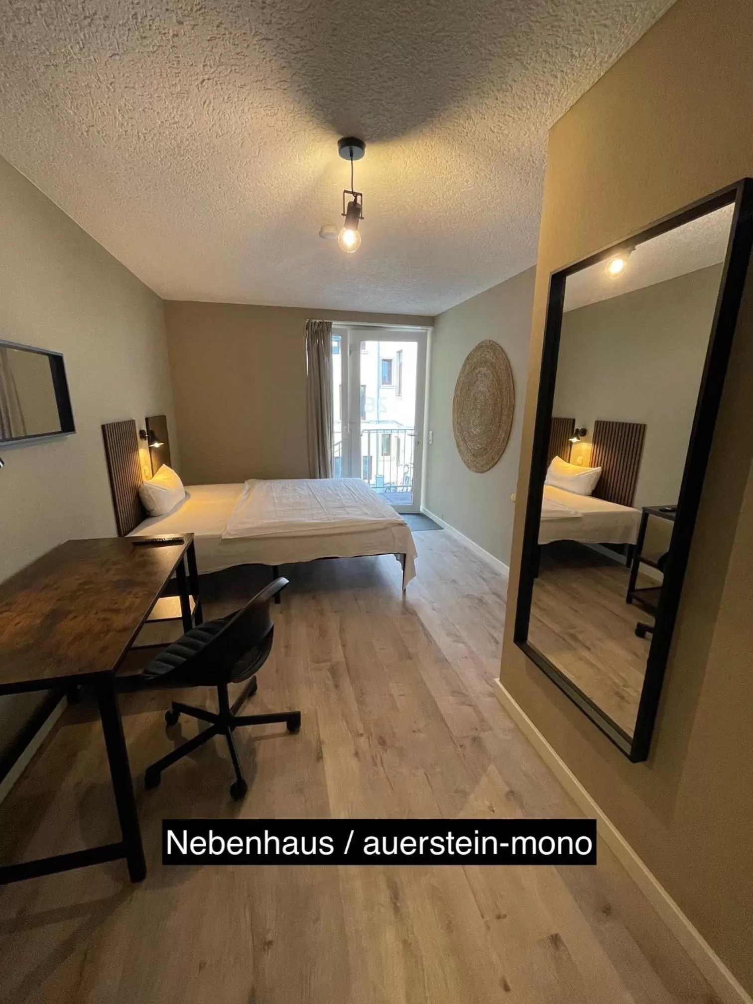 Bed in AUERSTEIN-Hotels auerstein & auerstein-mono