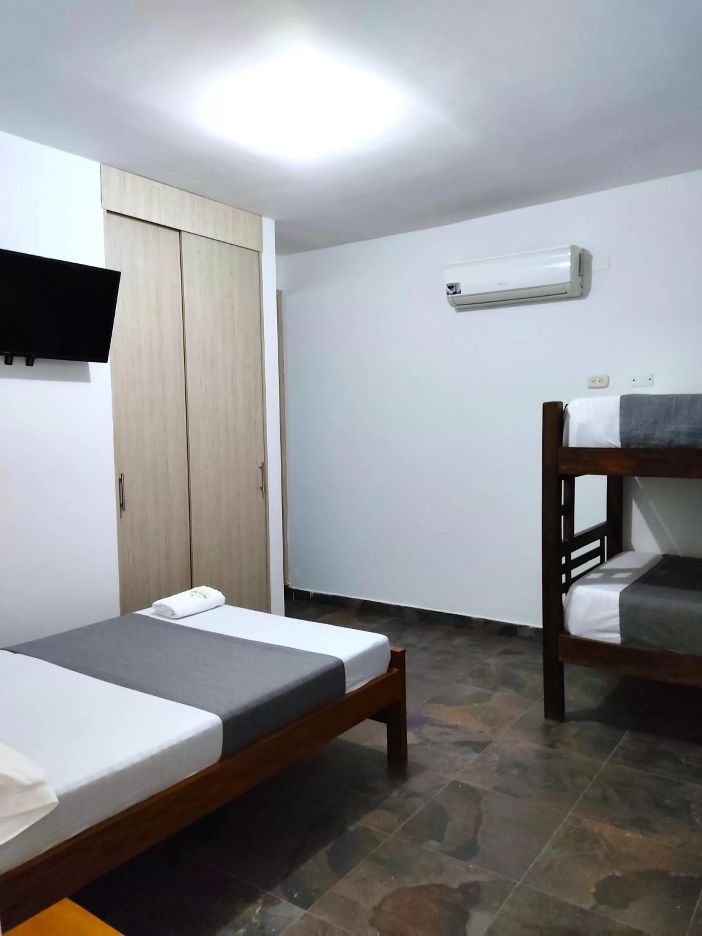 Bed in Aw Hotel Palm Bay Bello Horizonte