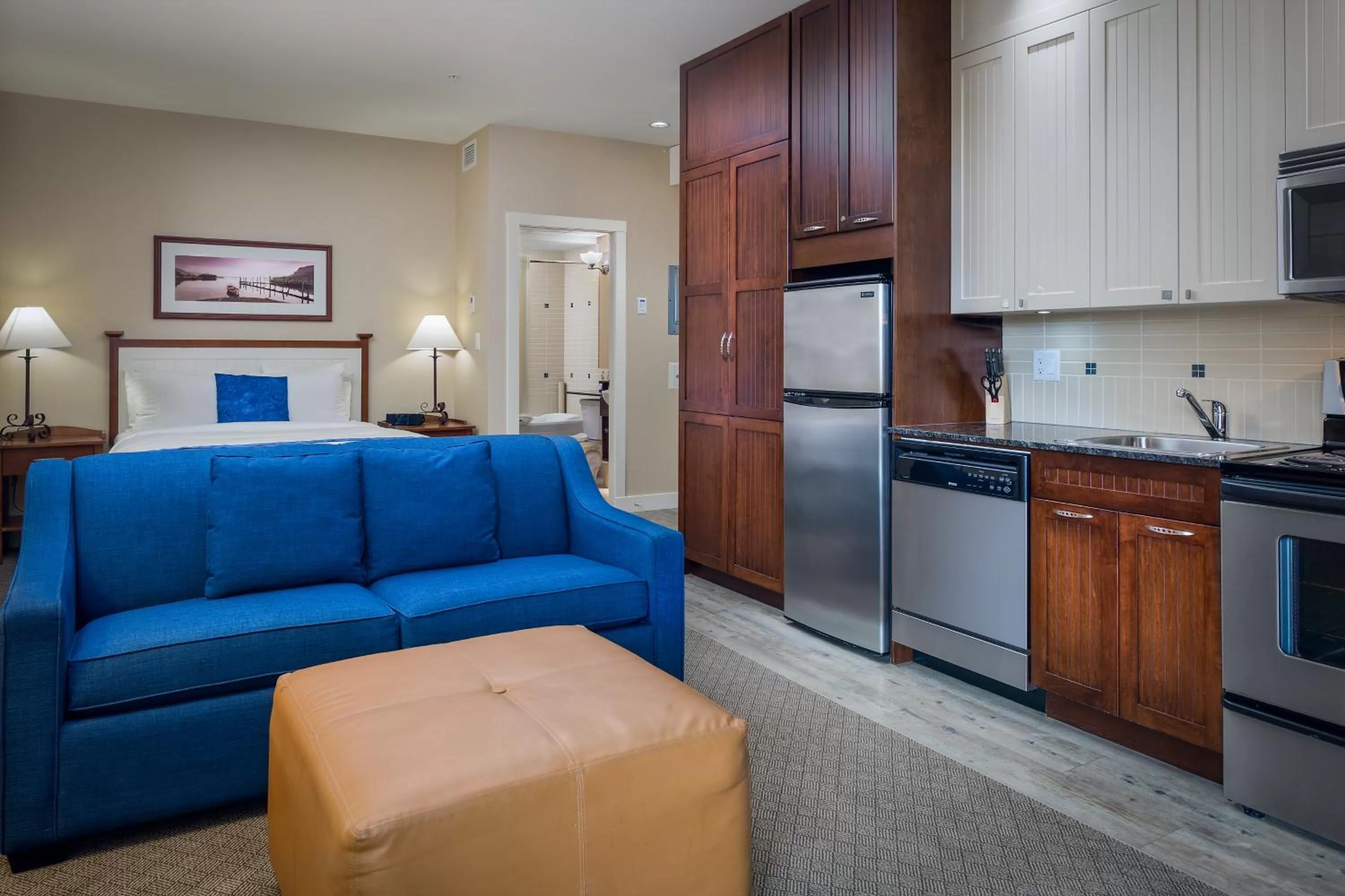 Kitchen or kitchenette in Summerland Waterfront Resort & Spa
