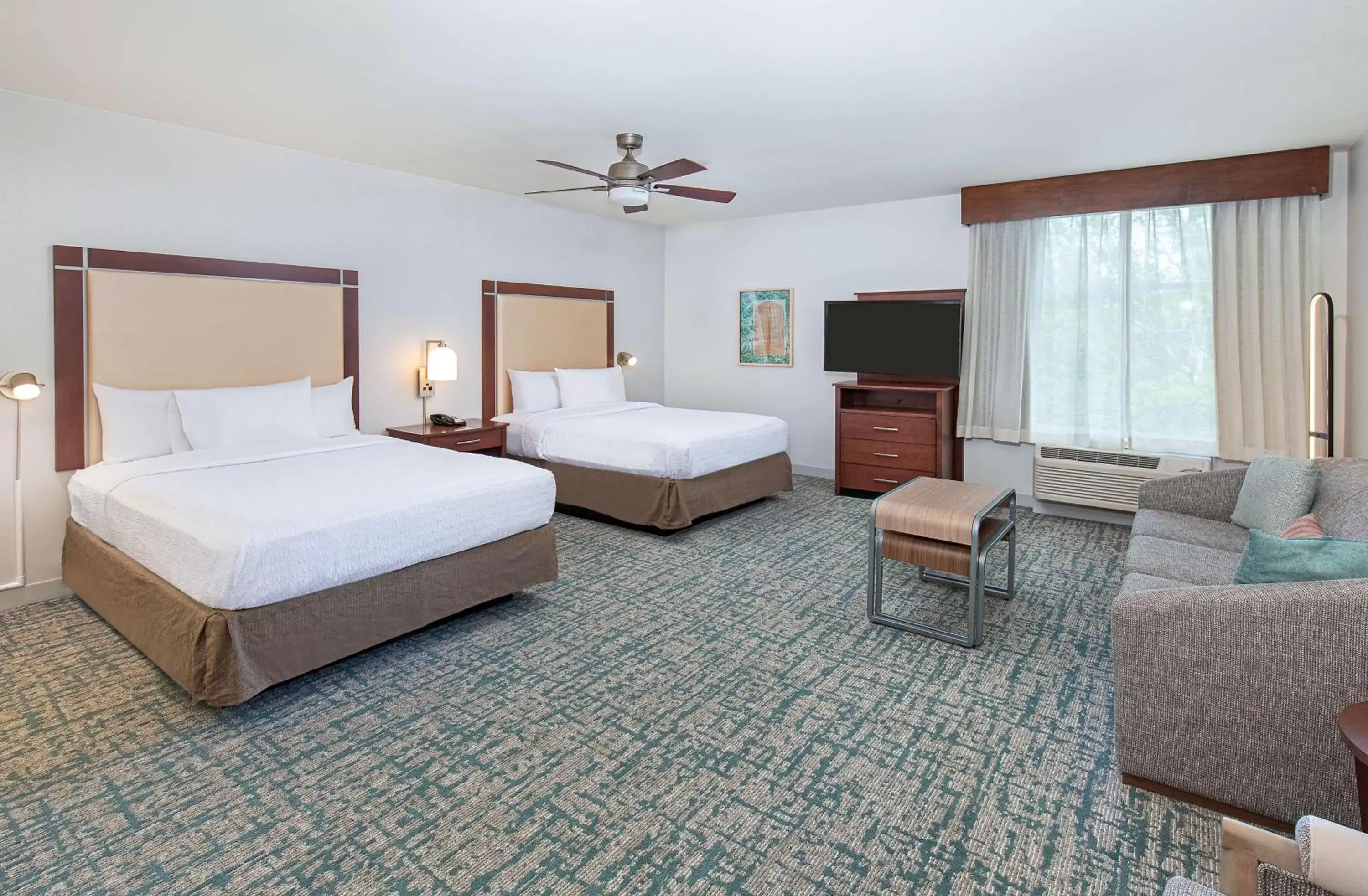 Queen Studio with Two Queen Beds - Non-Smoking in Homewood Suites by Hilton Atlanta Perimeter Center Queen Studio with Two Queen Beds - Non-Smoking in Homewood Suites by Hilton Atlanta Perimeter Center