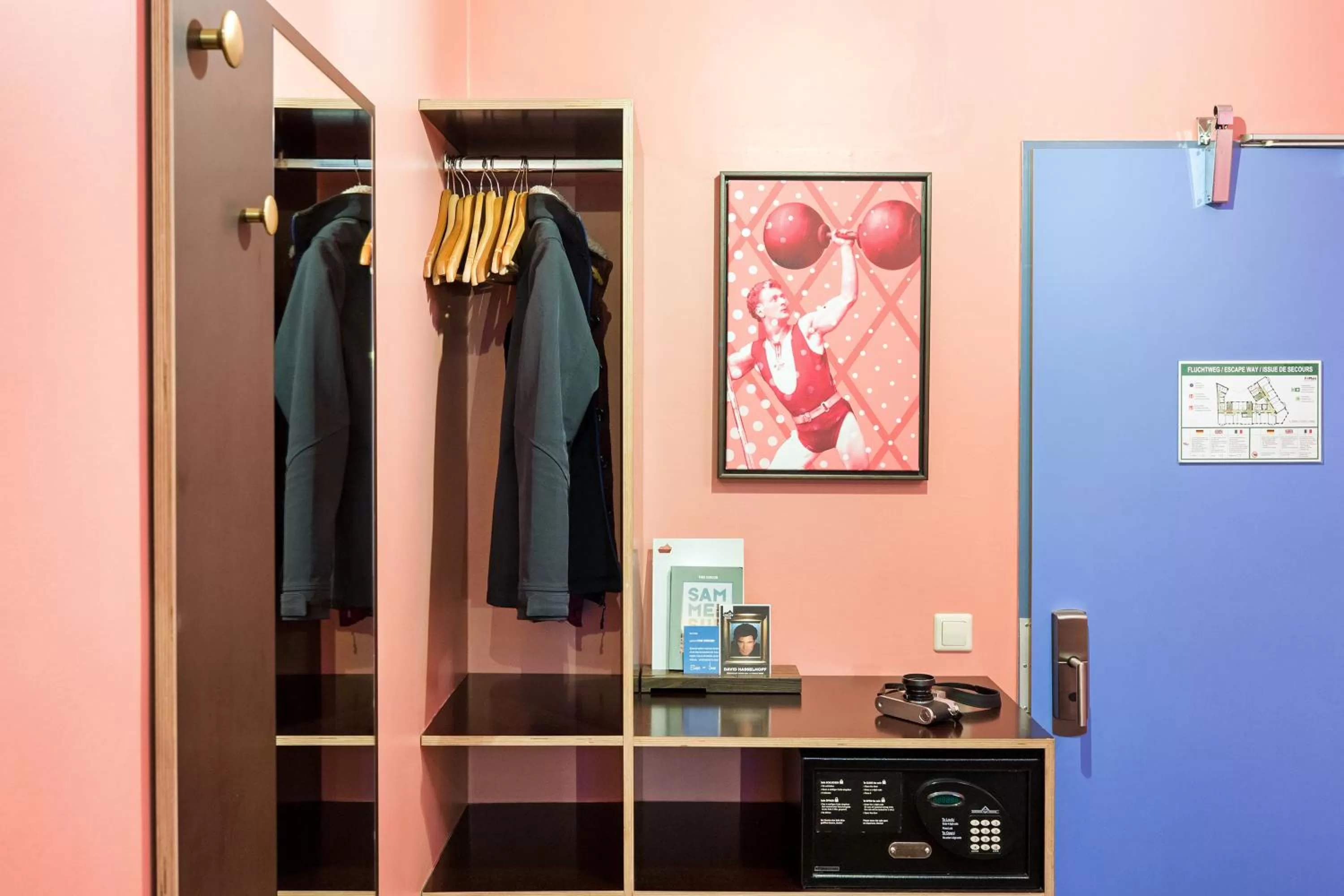 Decorative detail in The Circus Hostel