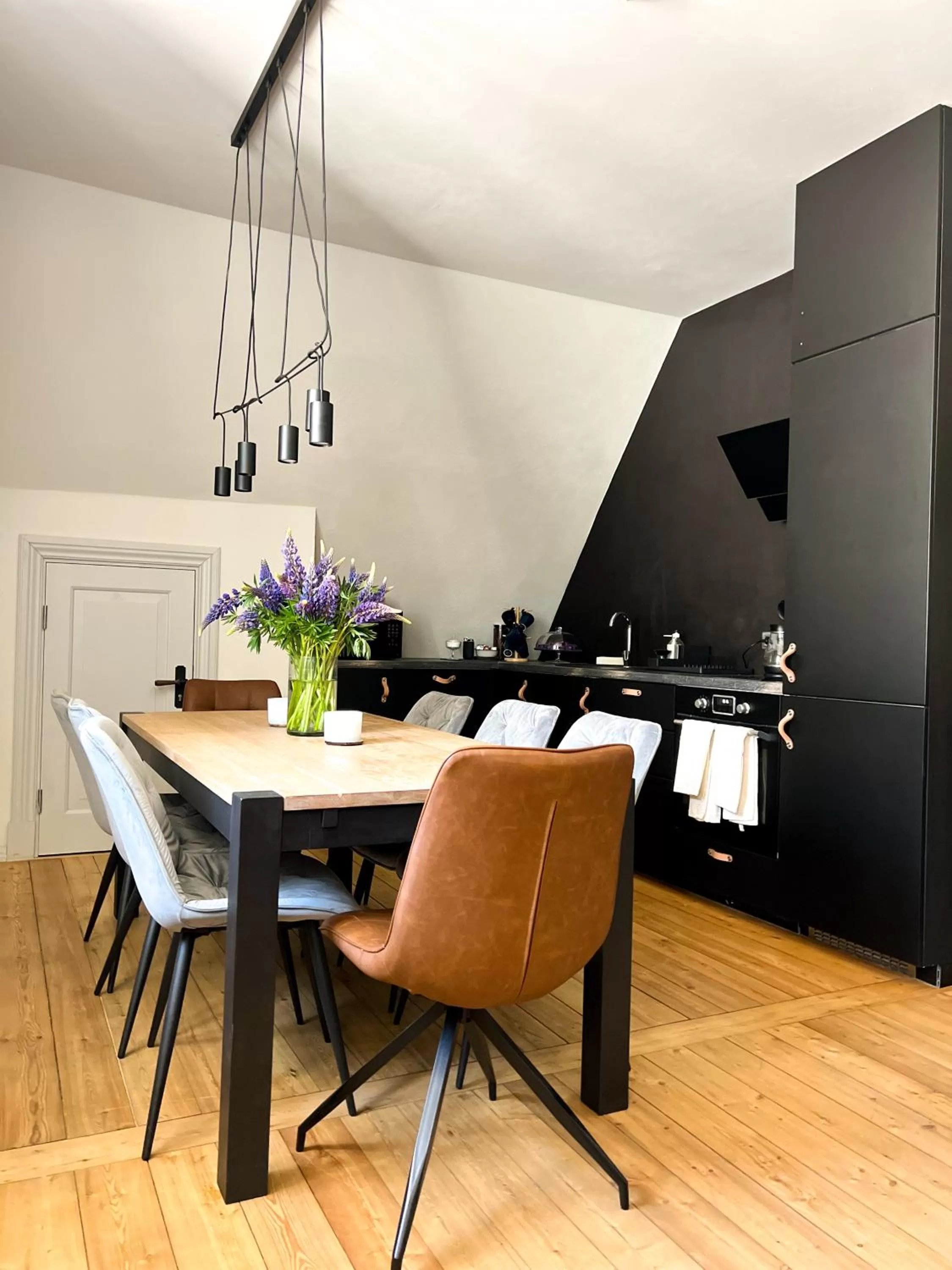 Kitchen or kitchenette in Hotel Rezidence Wannas Self Check in