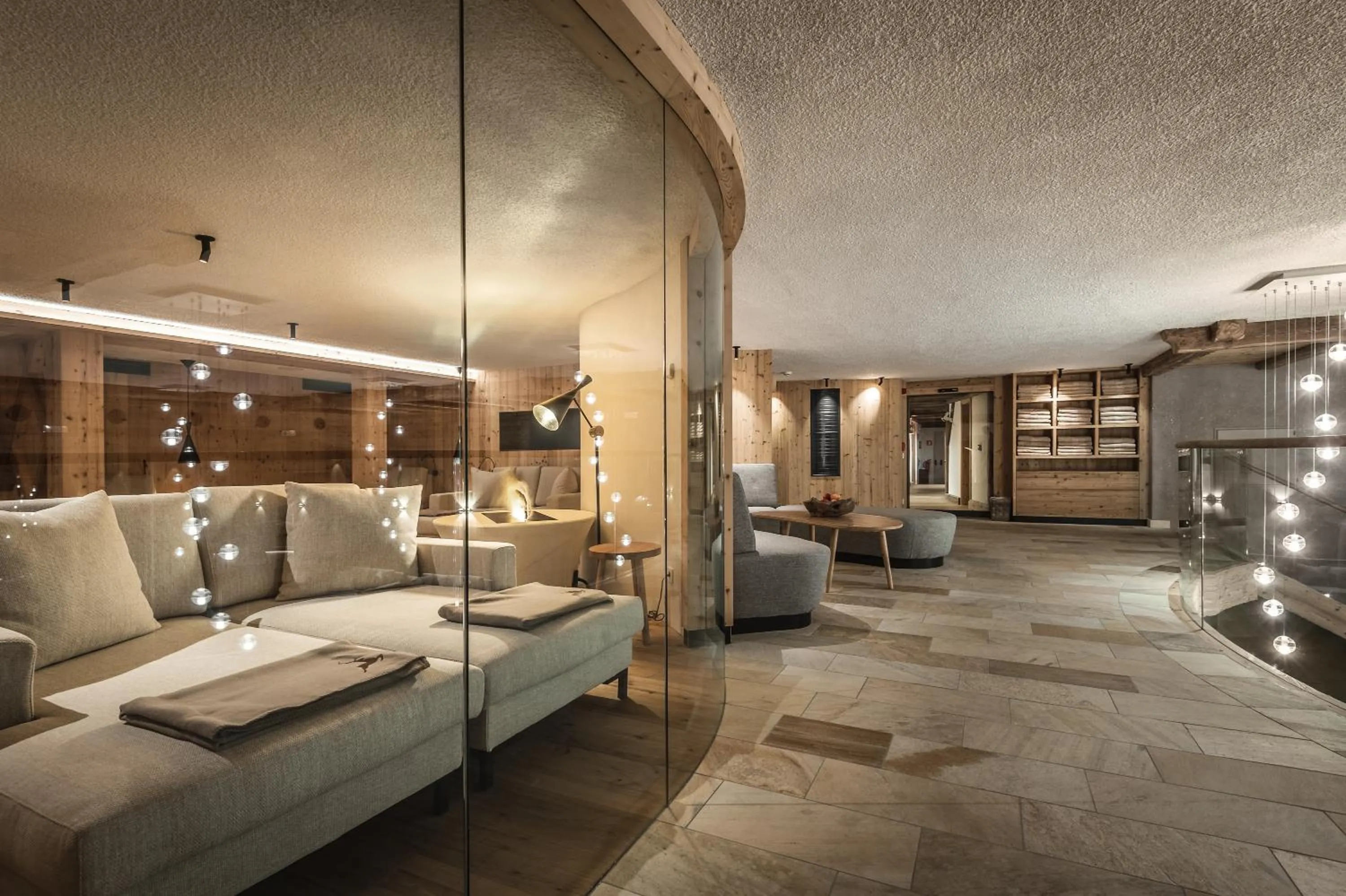 Spa and wellness centre/facilities in Kolfuschgerhof Mountain Resort